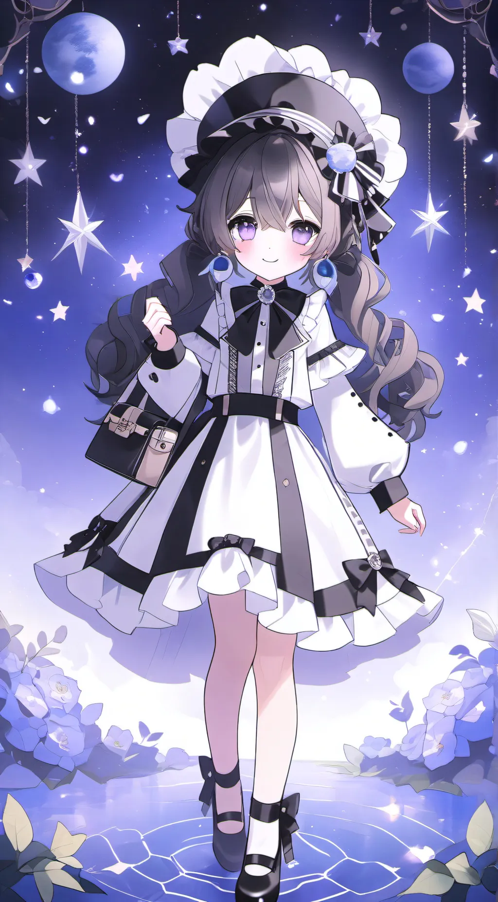 ai character: solarballs  background