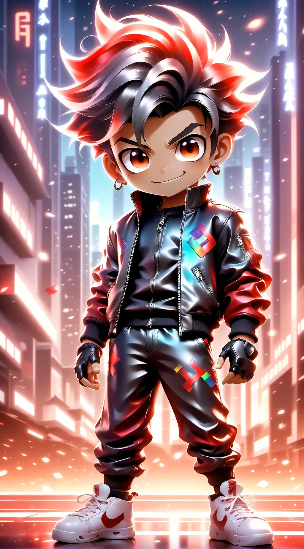 ai character: Derek background