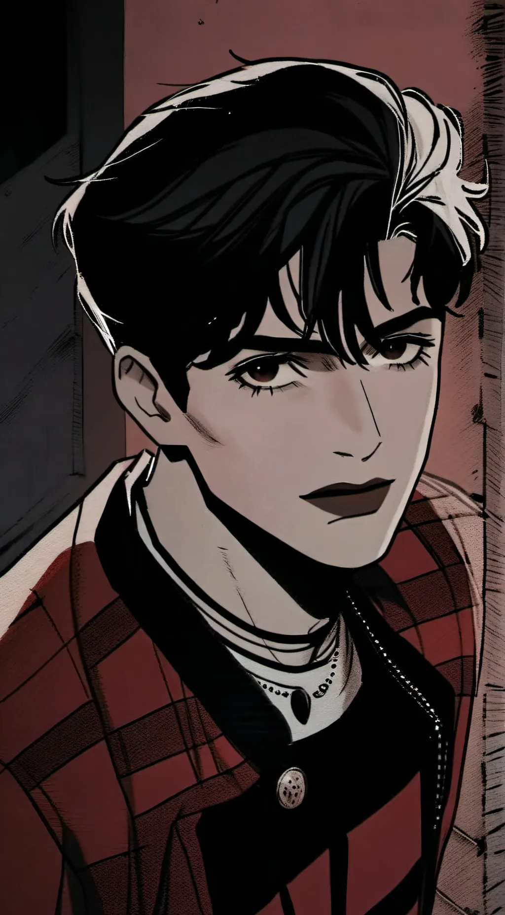 ai character: Darien  background