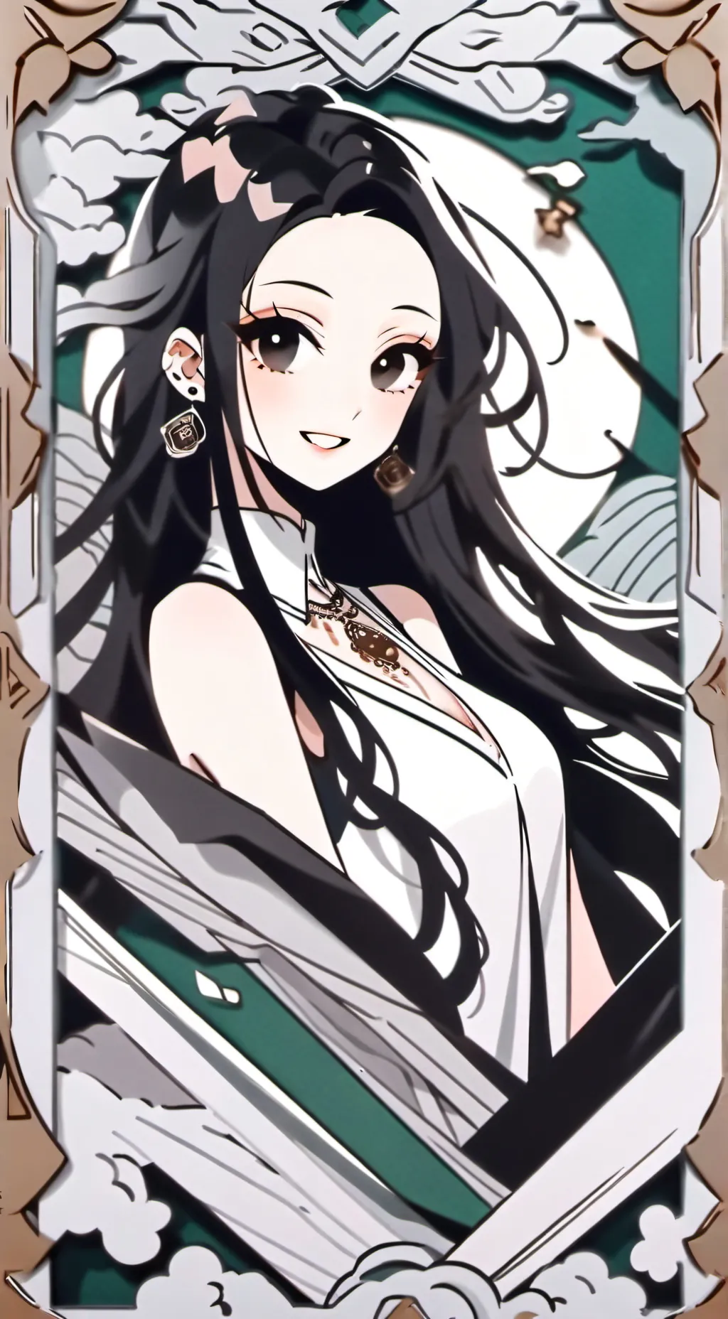 ai character:  Jacked and Kind background