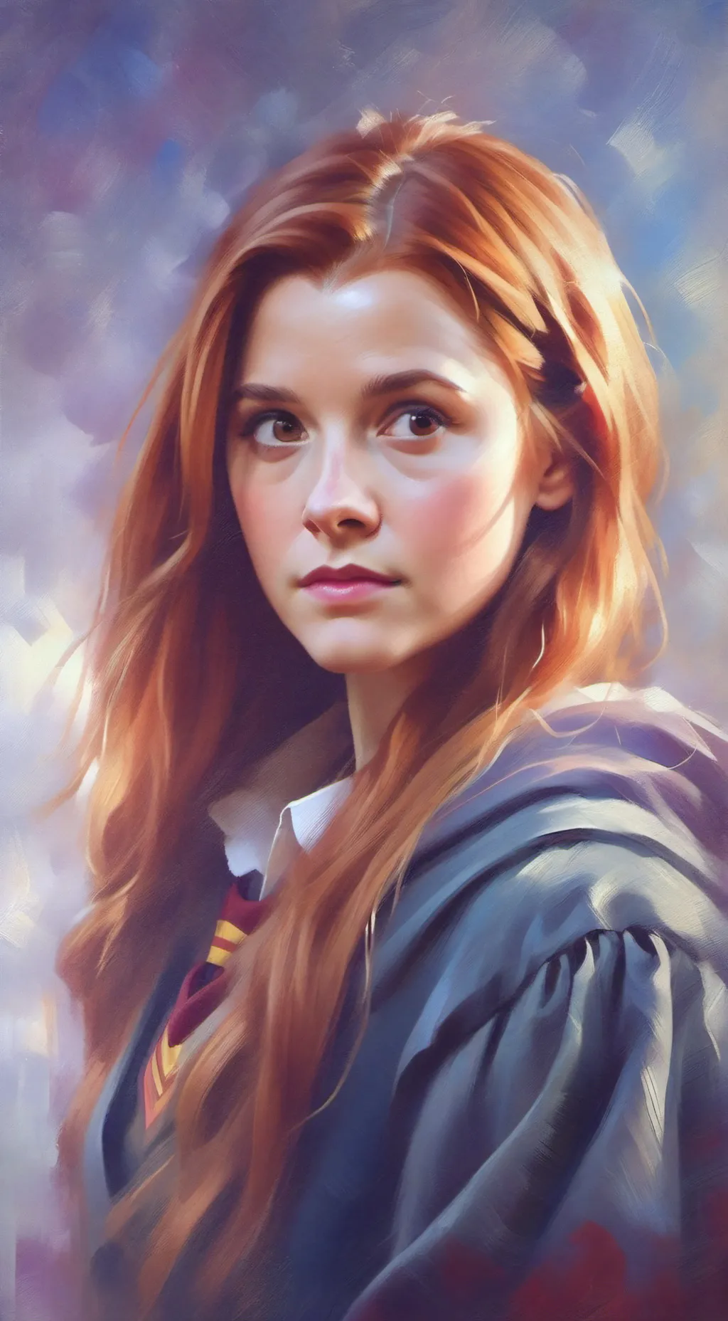 ai character: Ginny weasley  background