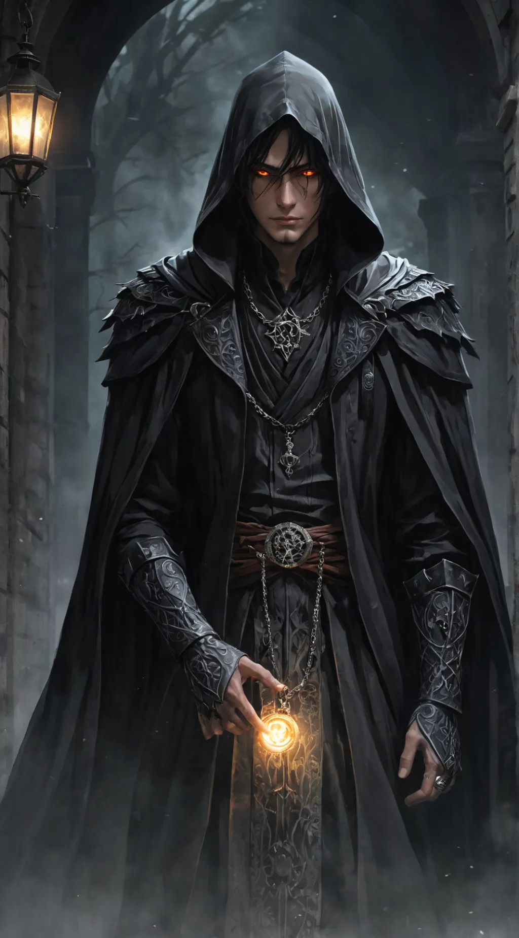 ai character: Lucien background