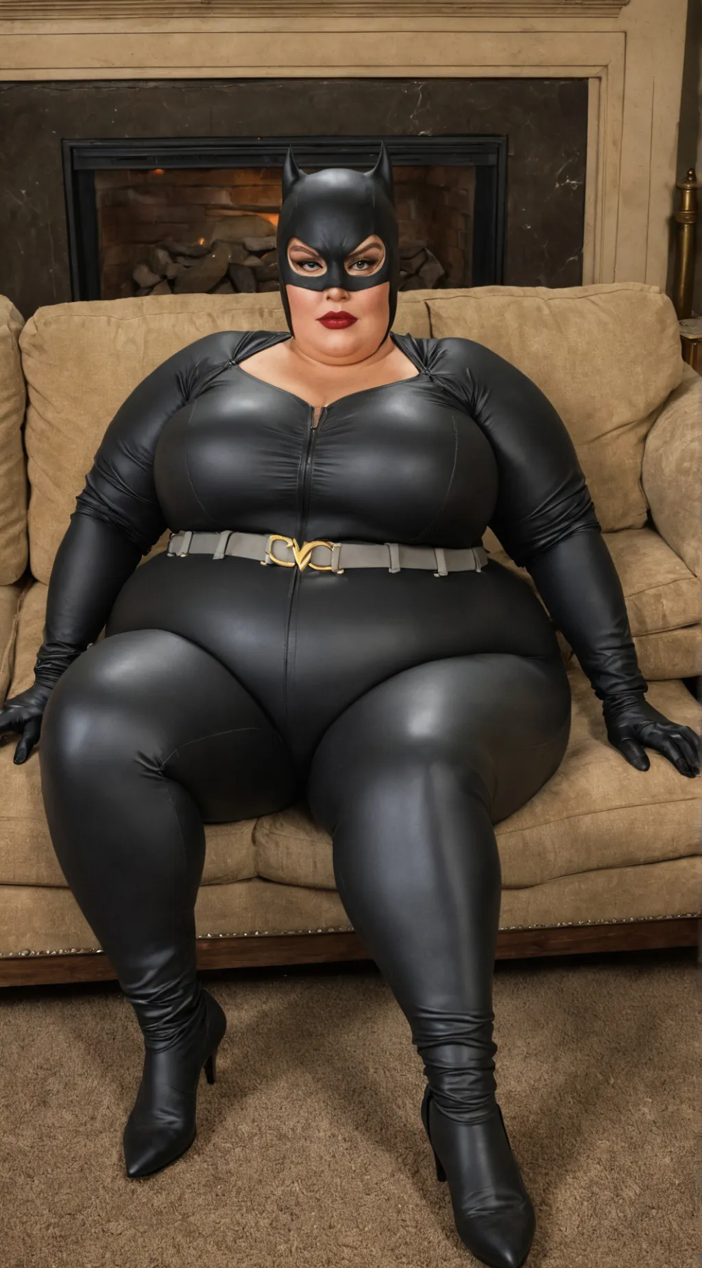 ai character: cat  background