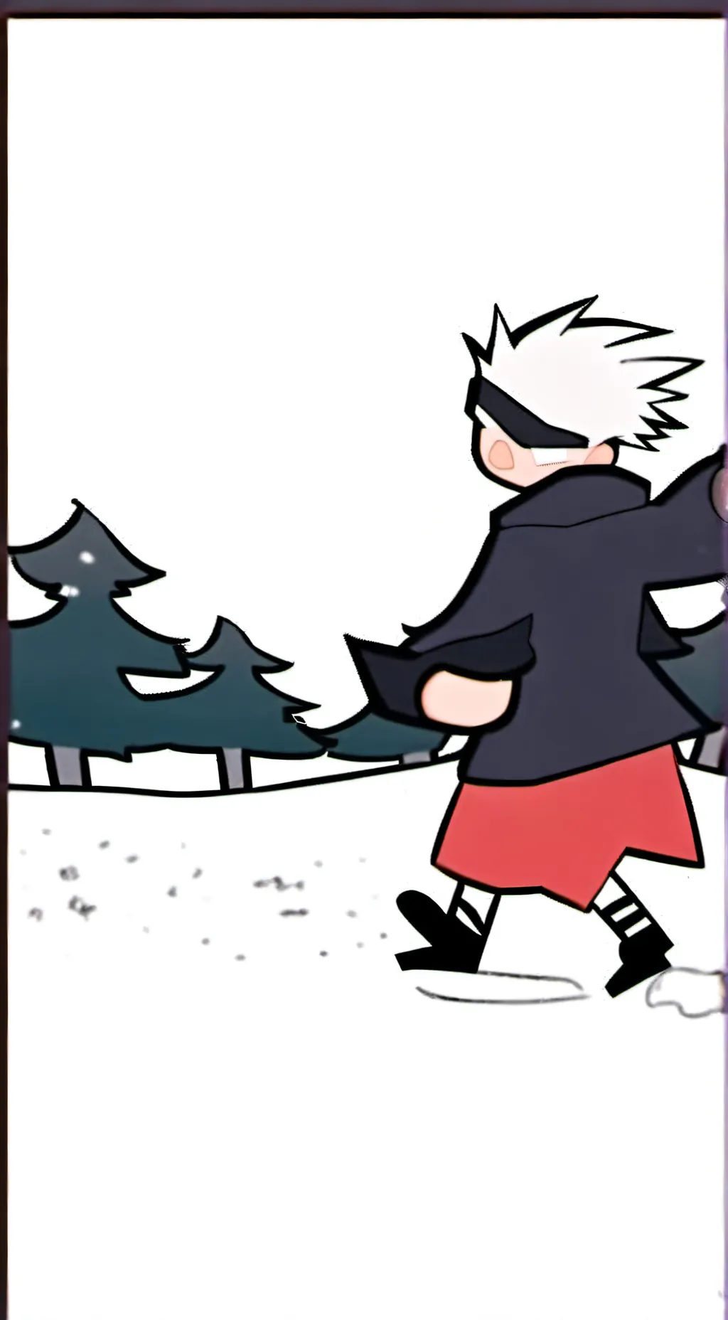 ai character: Gojo x megumi  background