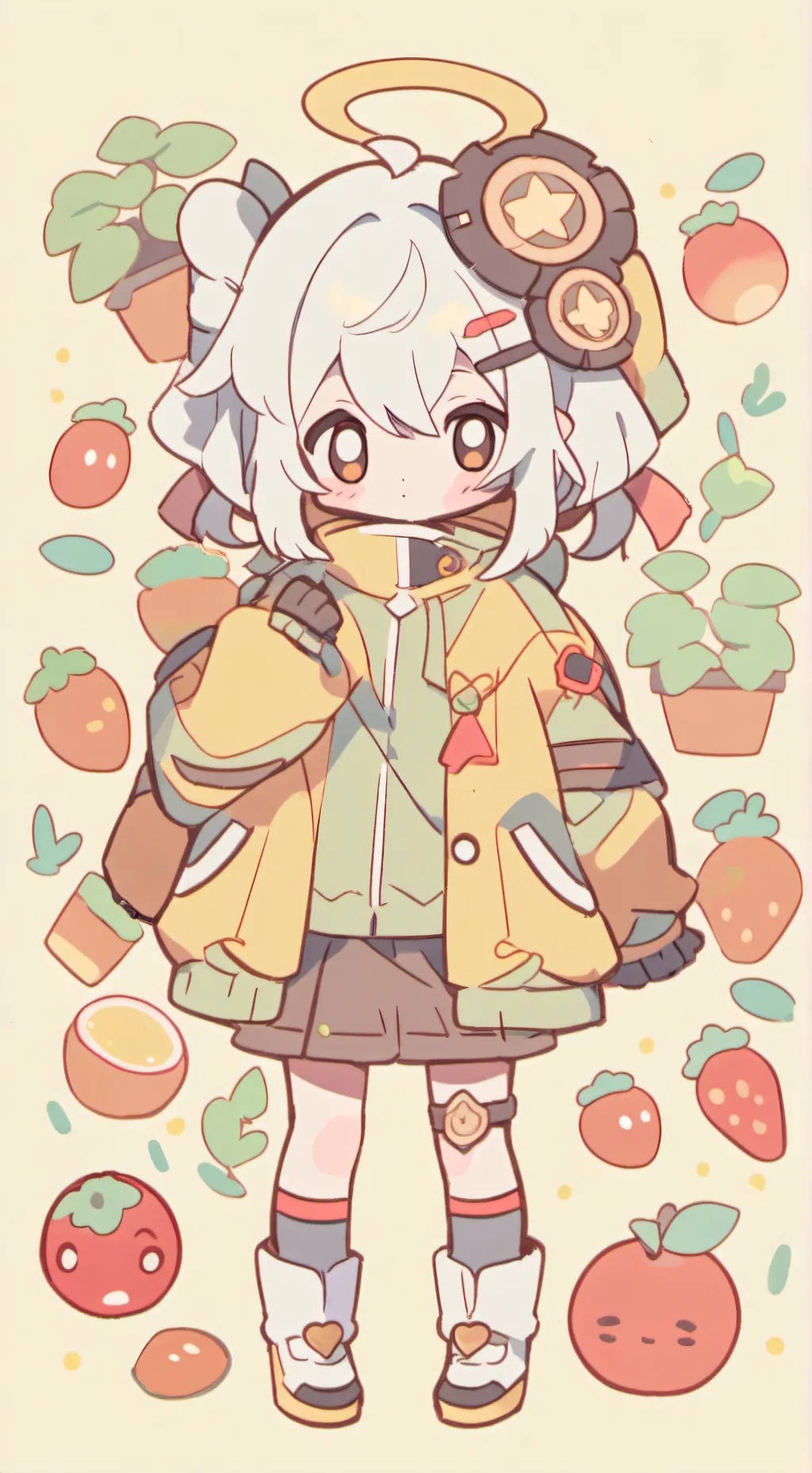 ai character: hermana menor background