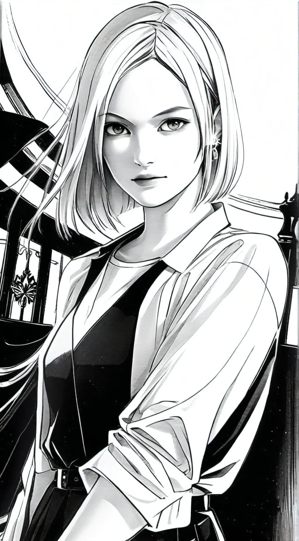 ai character: Мия background