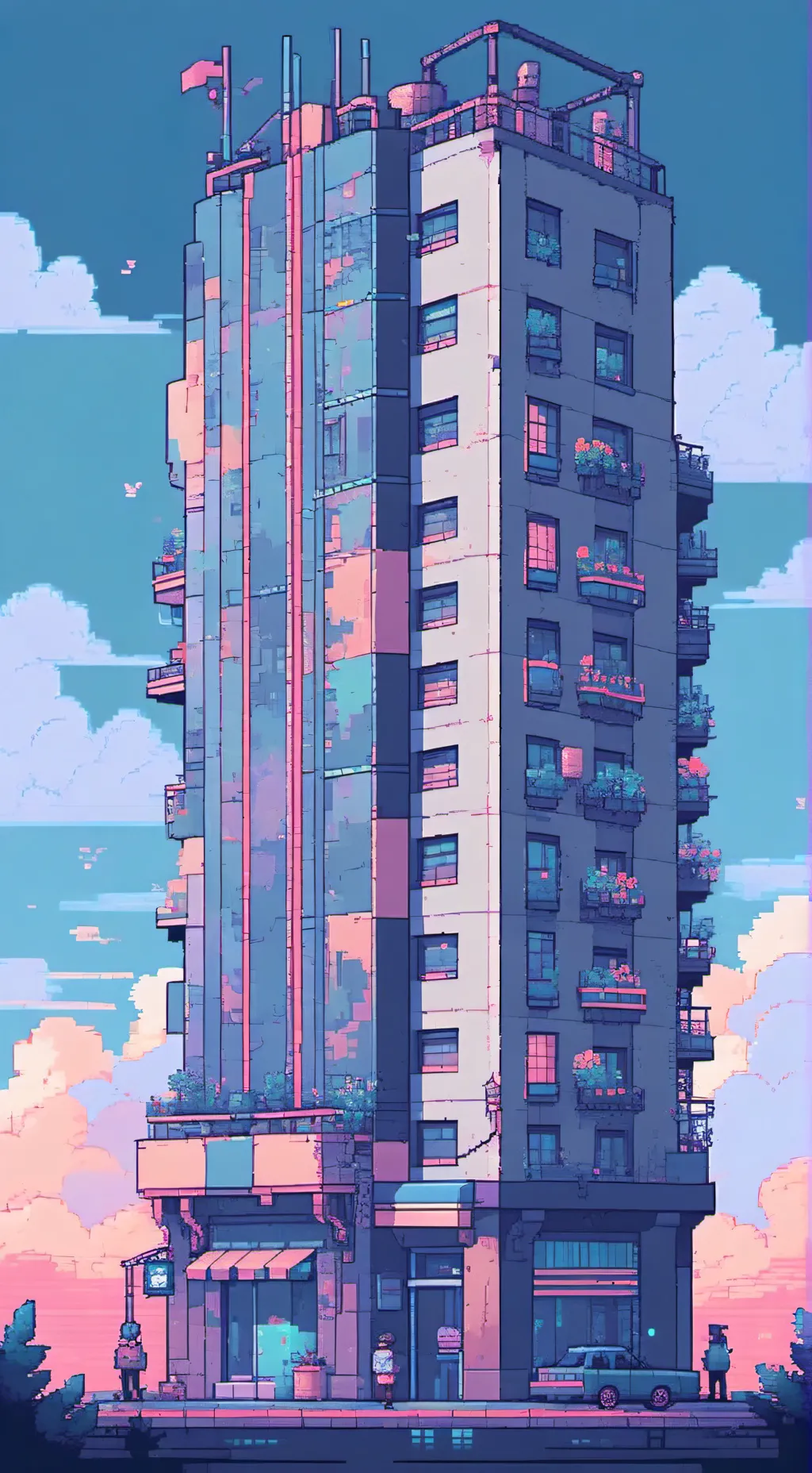 ai character: mha corrupted background