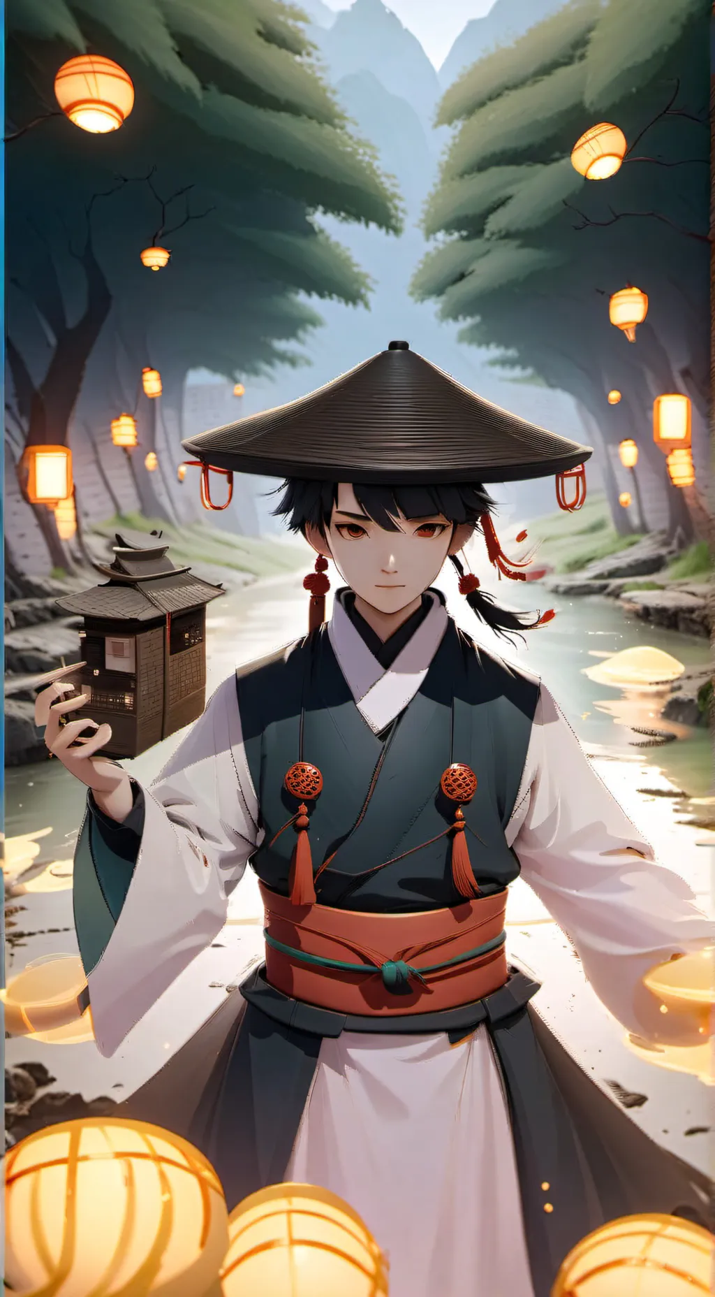 ai character: Jiangshi background