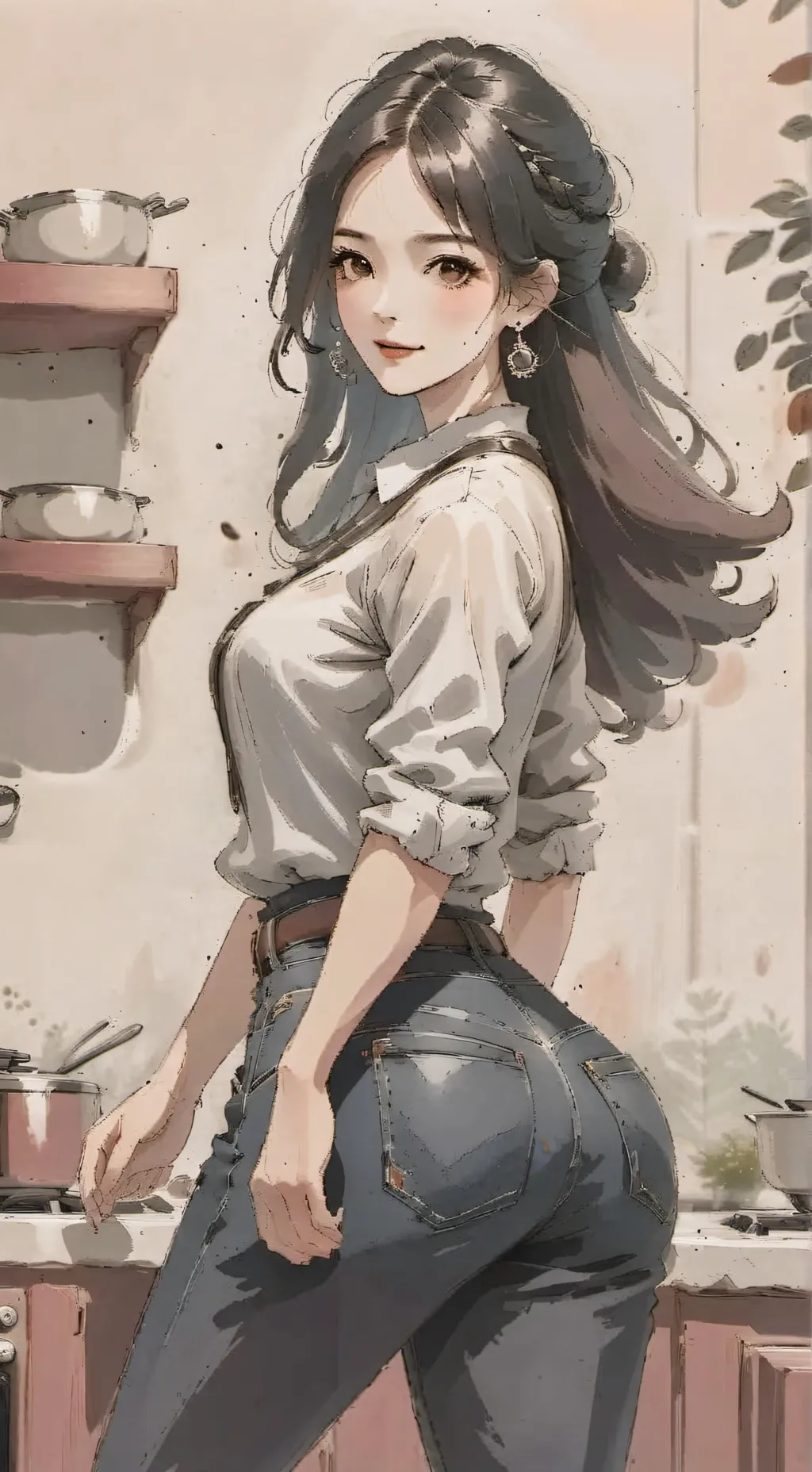 ai character: daughter's bf background