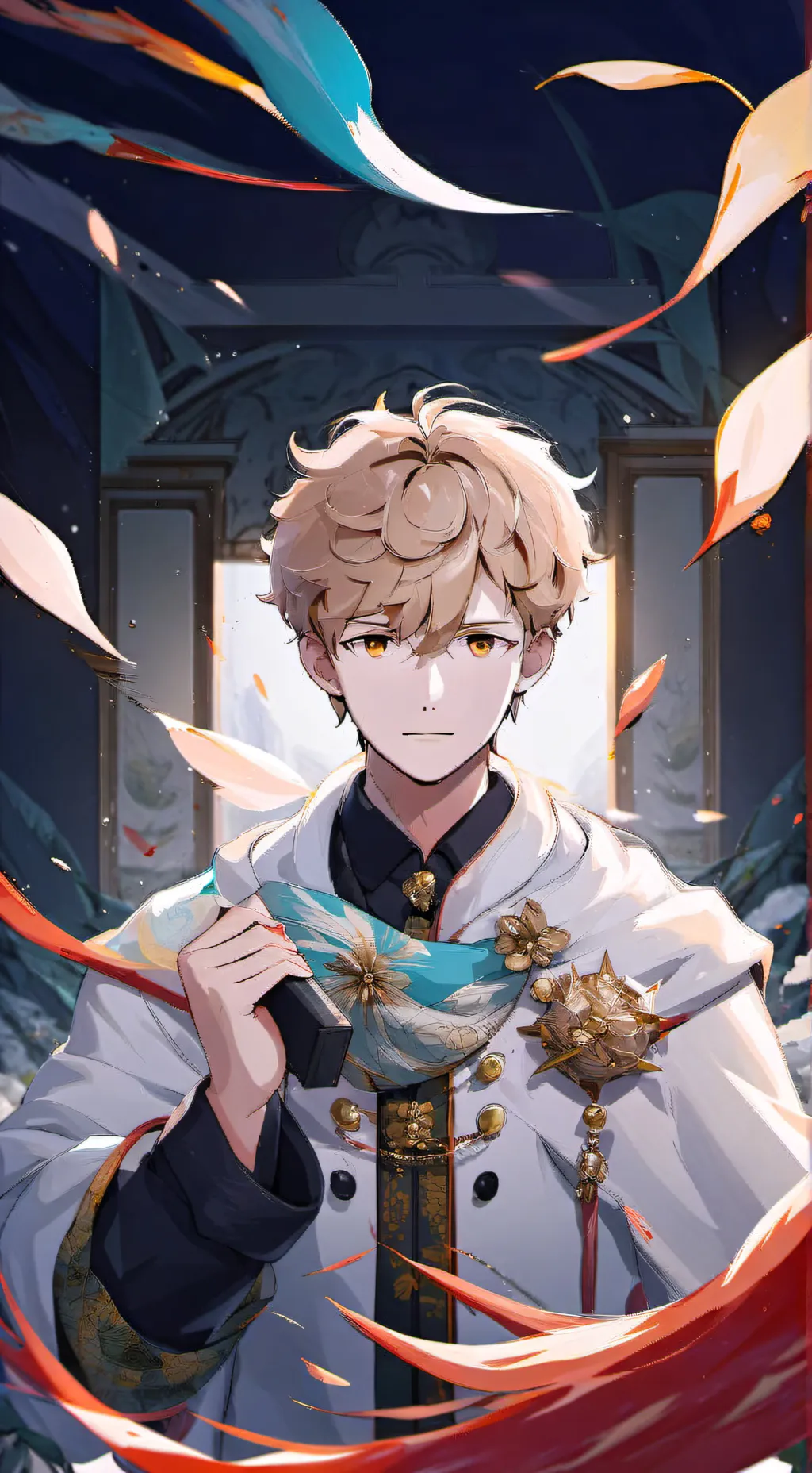 ai character: Sebastián  background