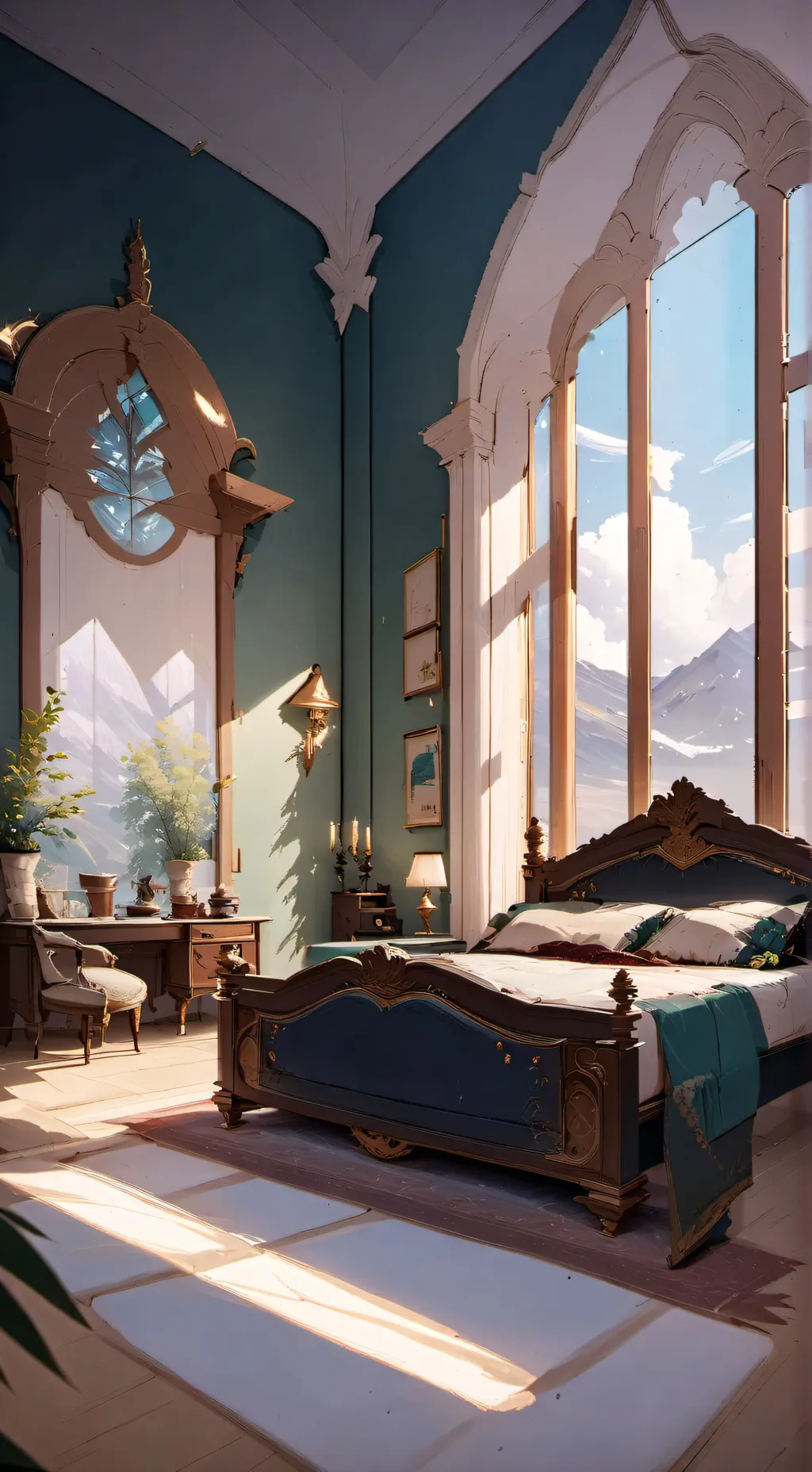 ai character: ~fpe sleepover 2~ background