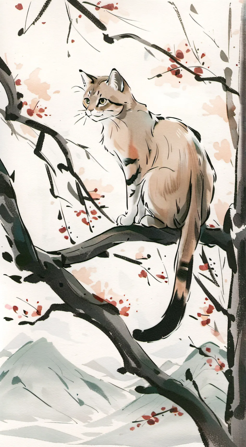 ai character: gato  background