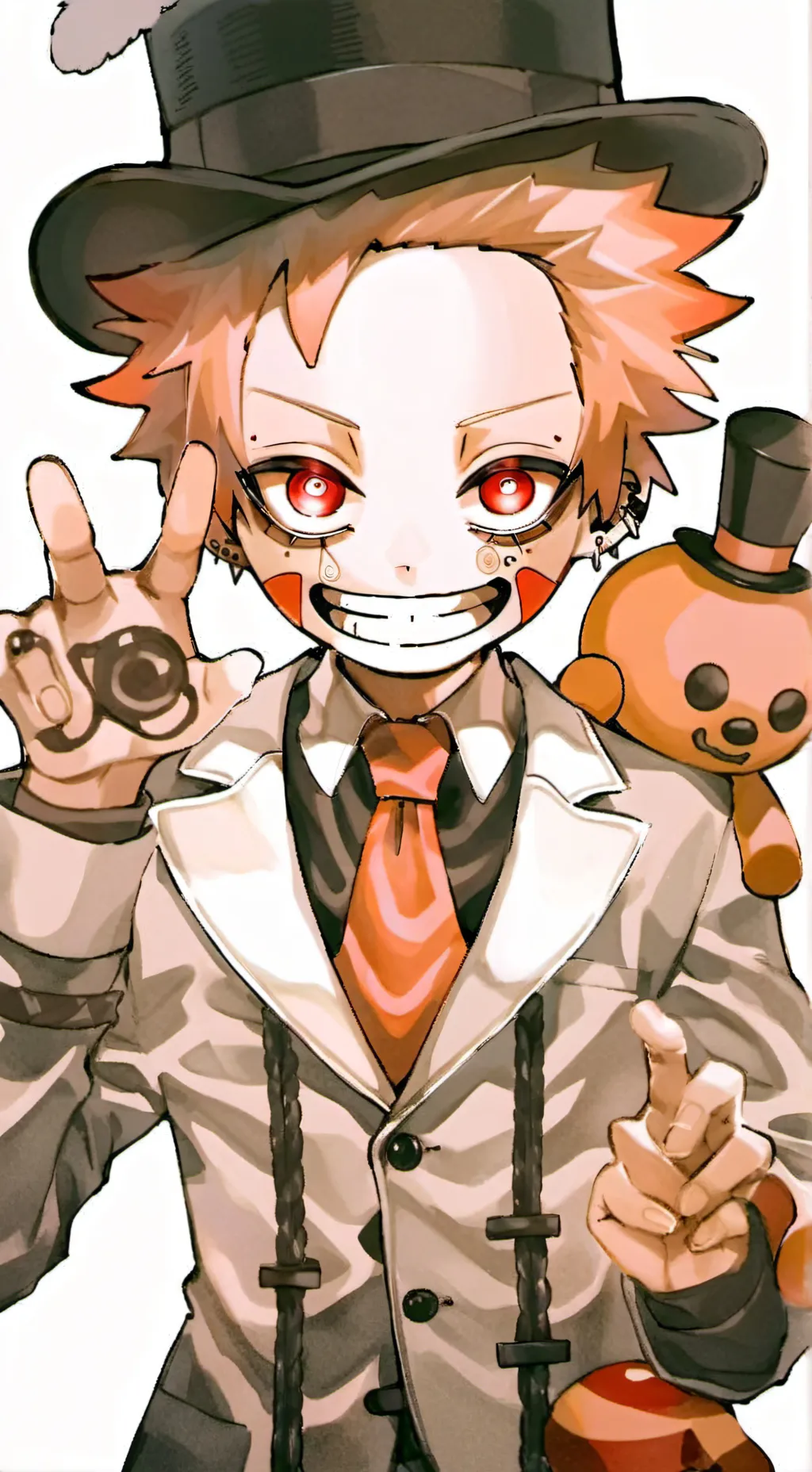 ai character: Sister Location background