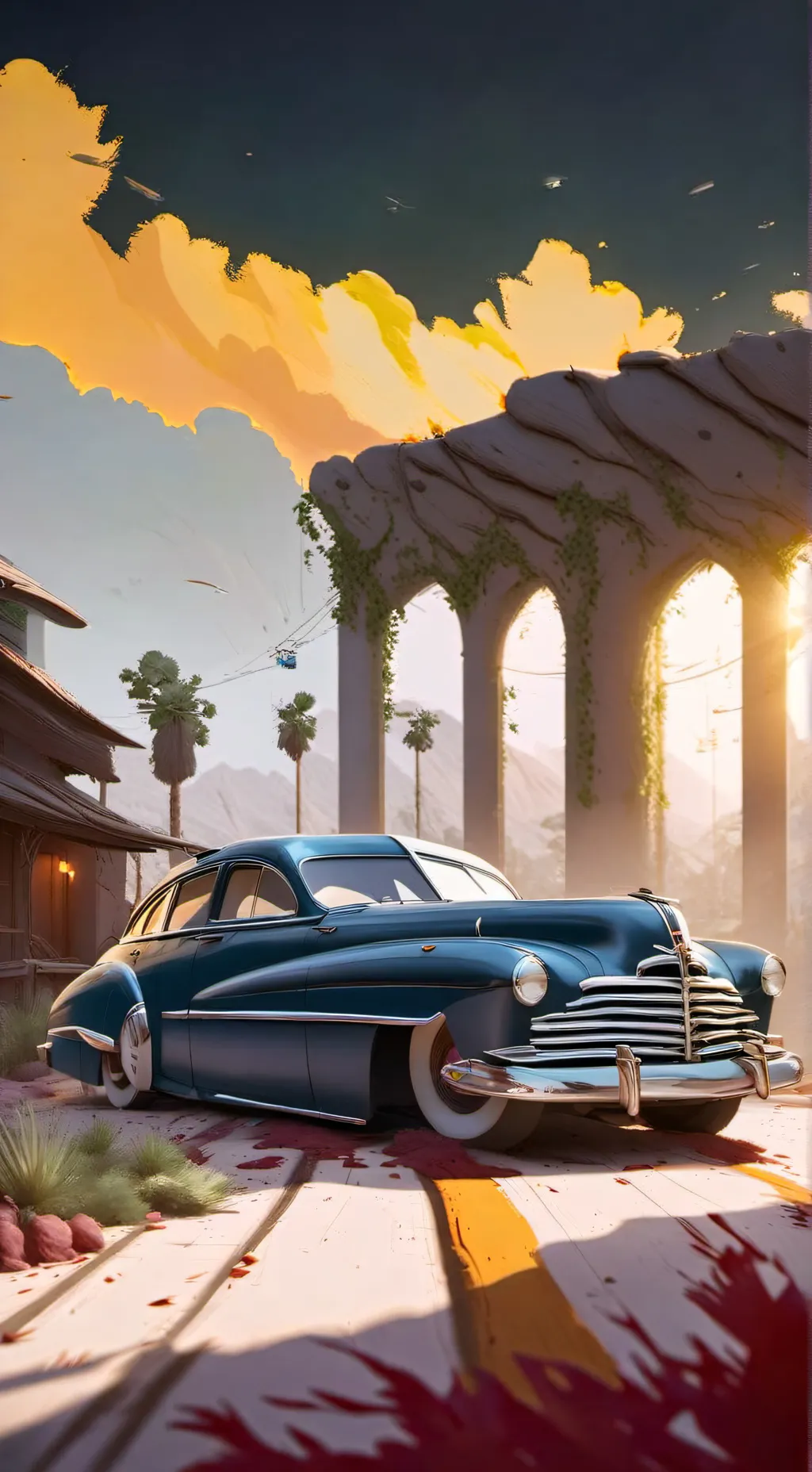 ai character: Ch ship background