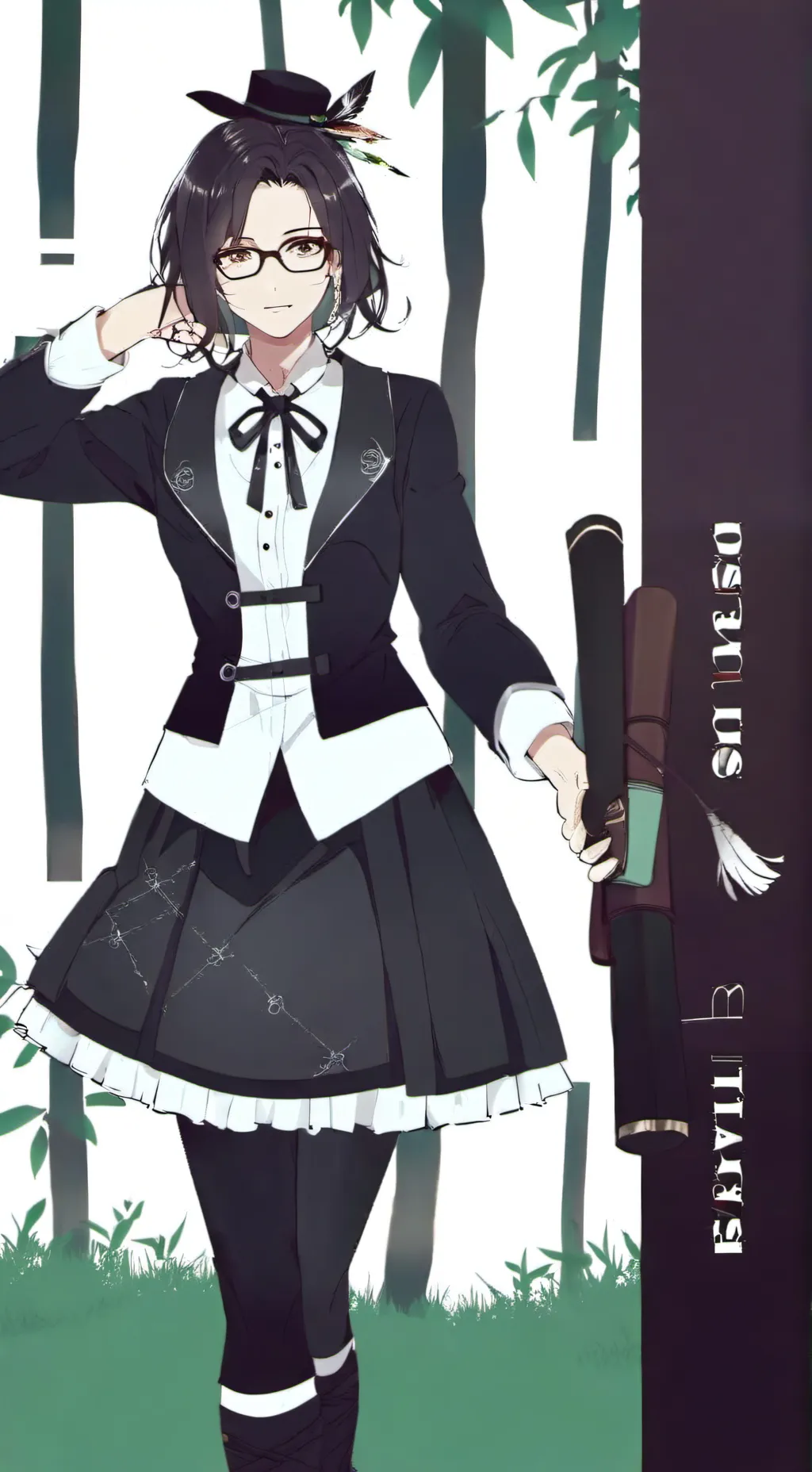 ai character: mis circle background