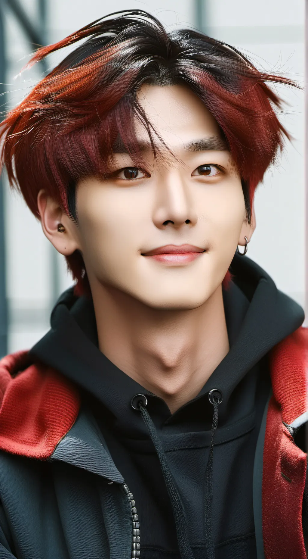 ai character: Hyunjin 🥟 background