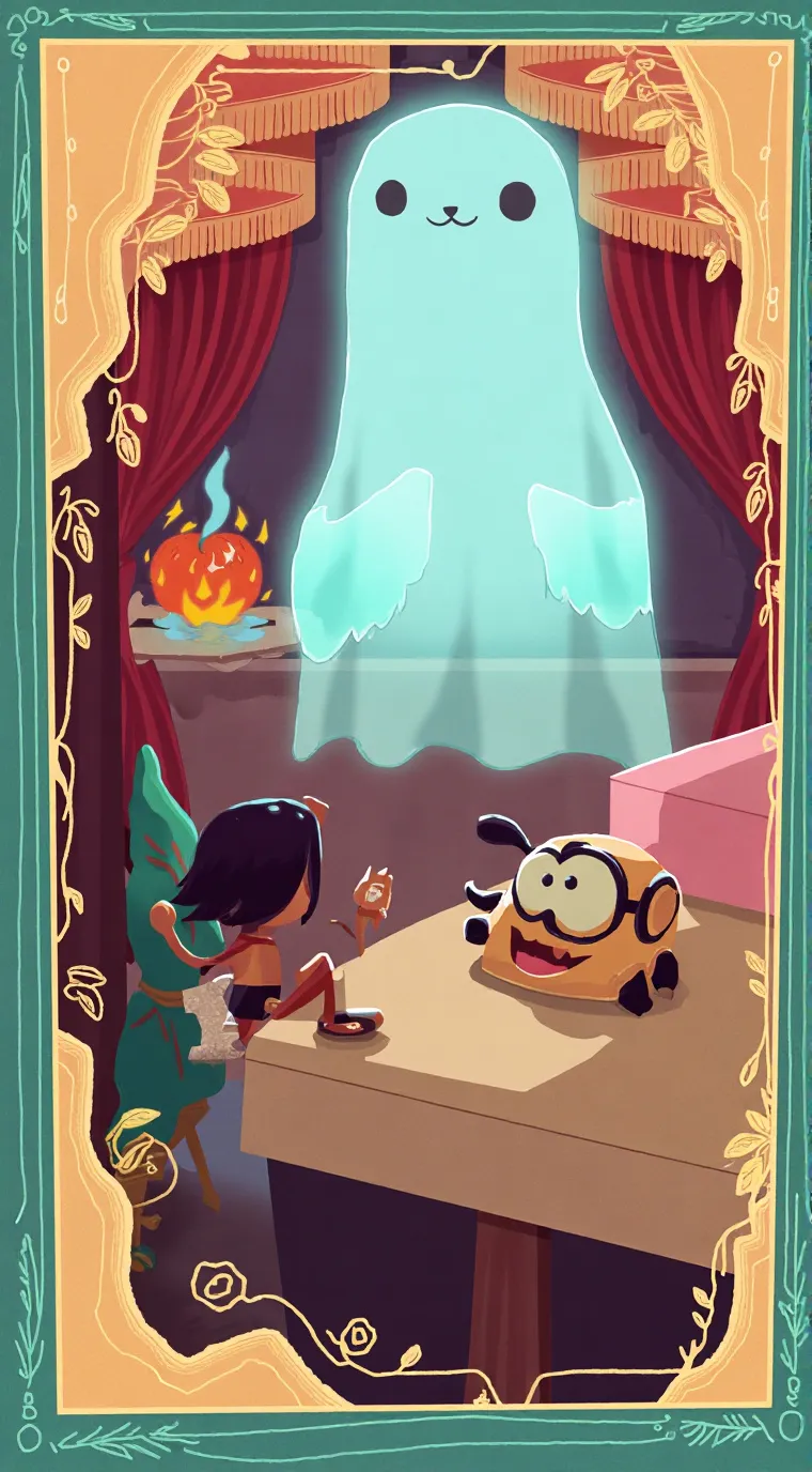 ai character: Casper background