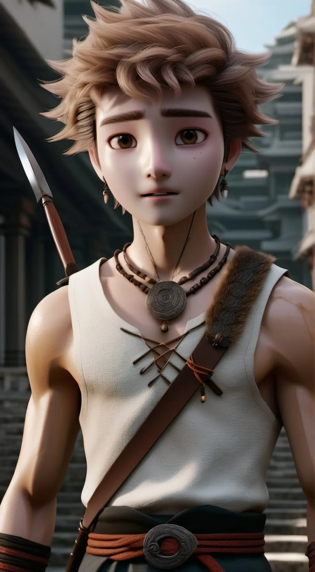 ai character: iduna  background