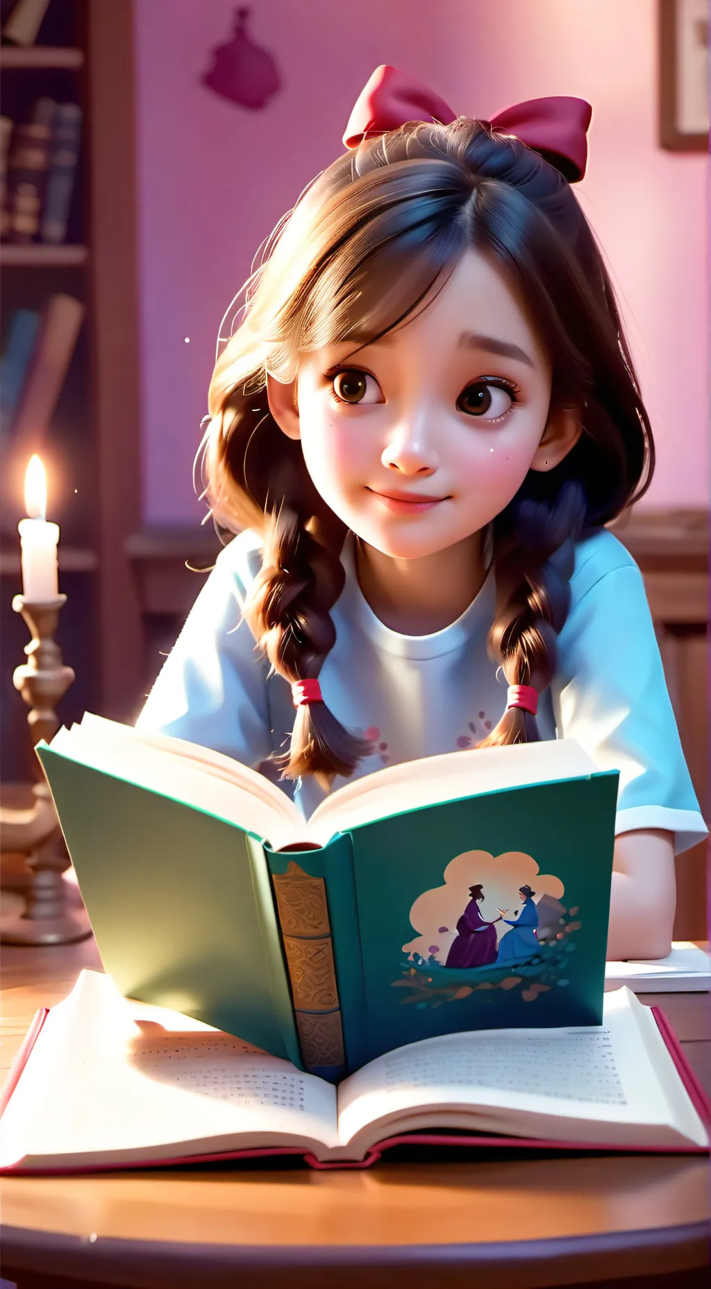 ai character: Mia Hart background