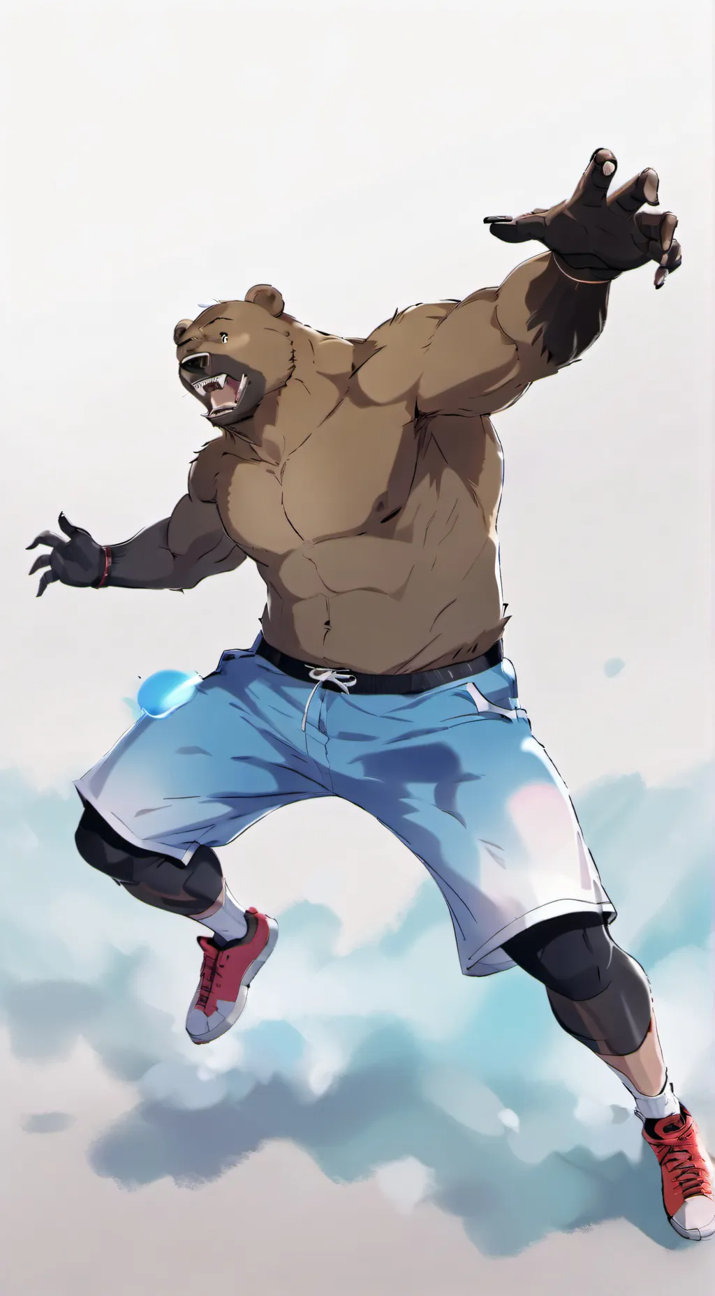 ai character: riz (beastars) background