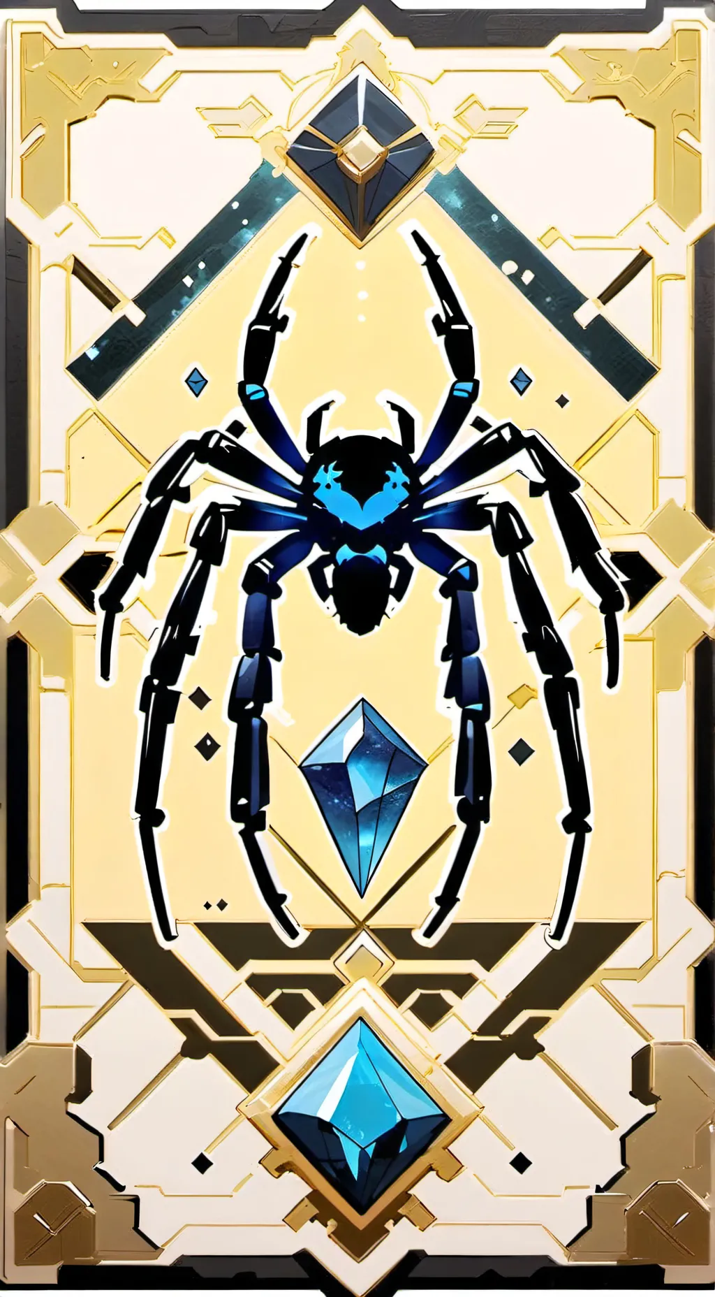 ai character: DiamondSpider  background
