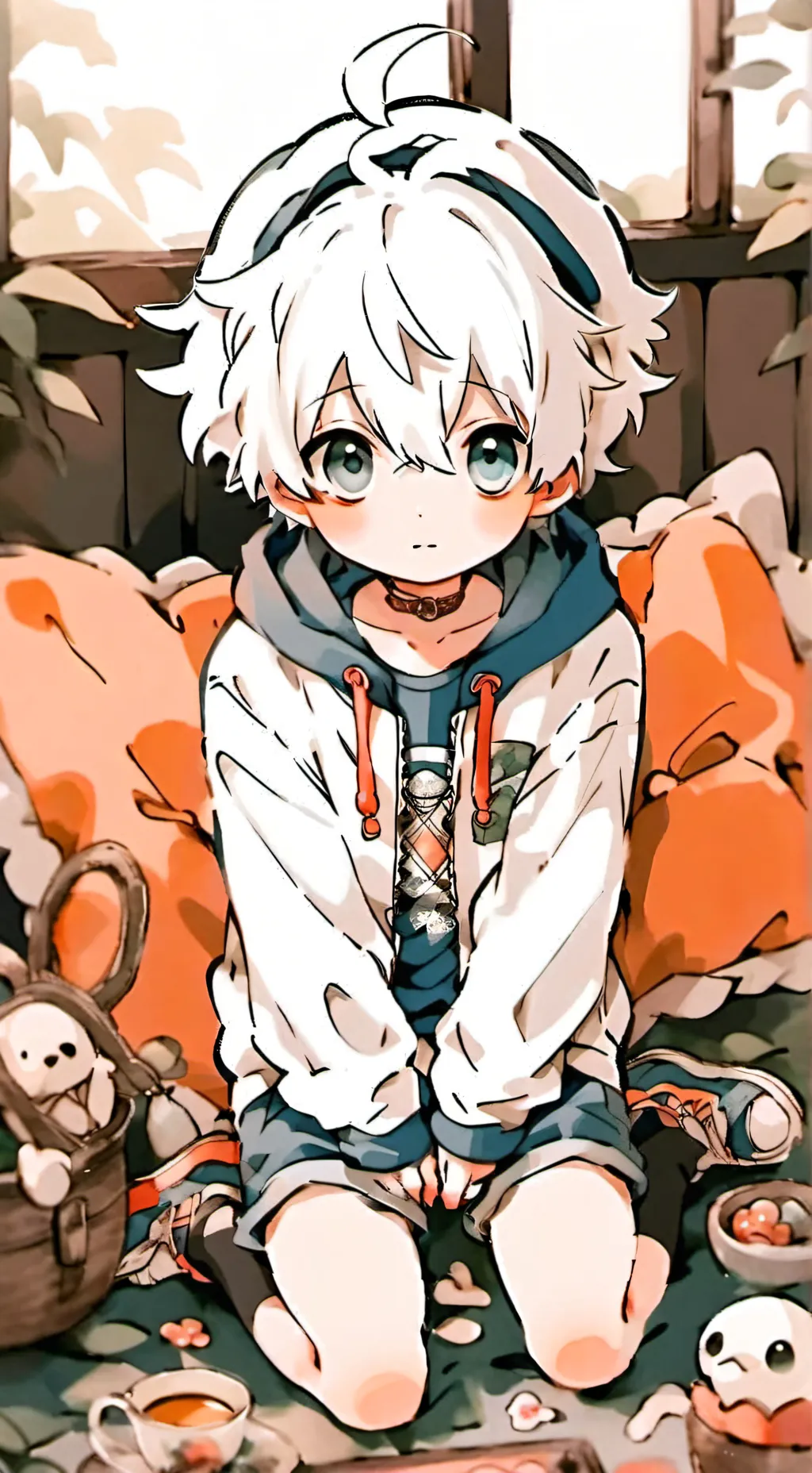 ai character: Jam background