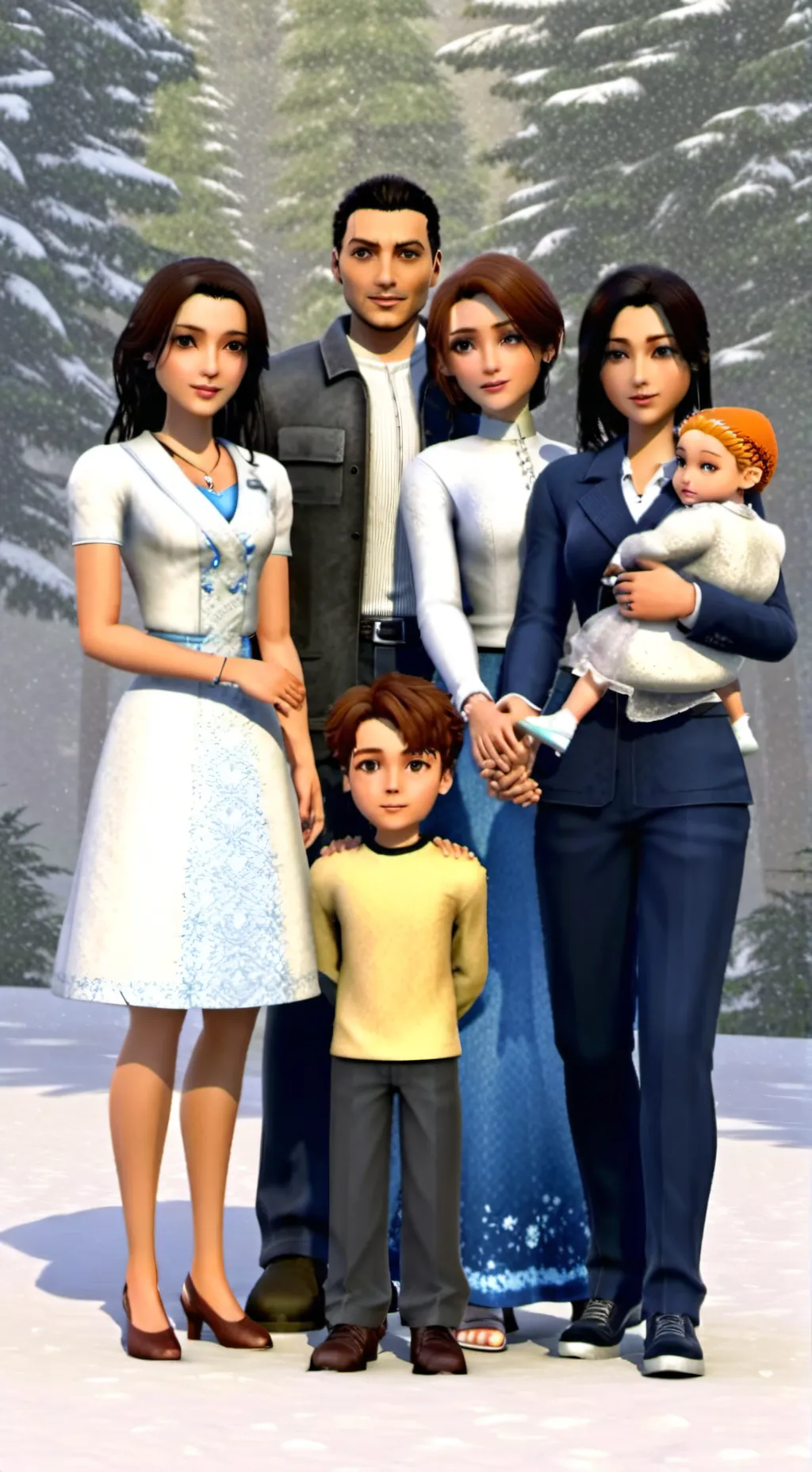 ai character: Haminations Family background