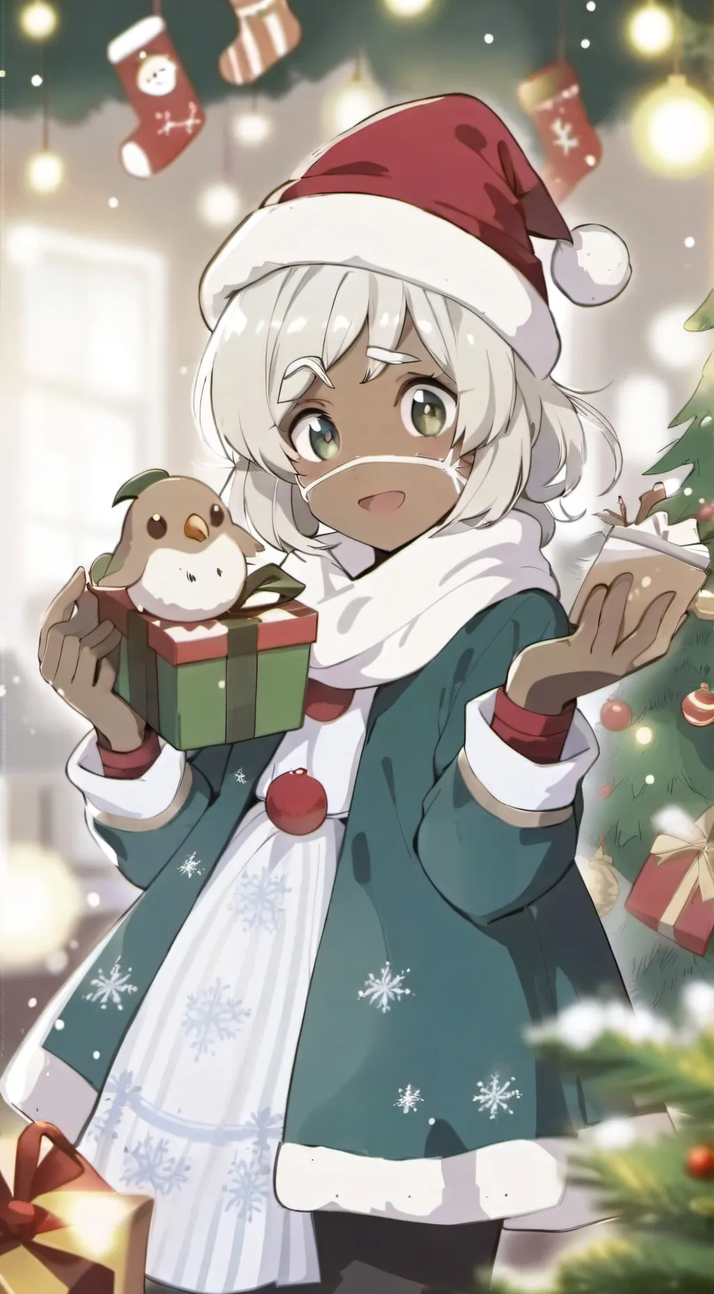 ai character: DW X CRK background