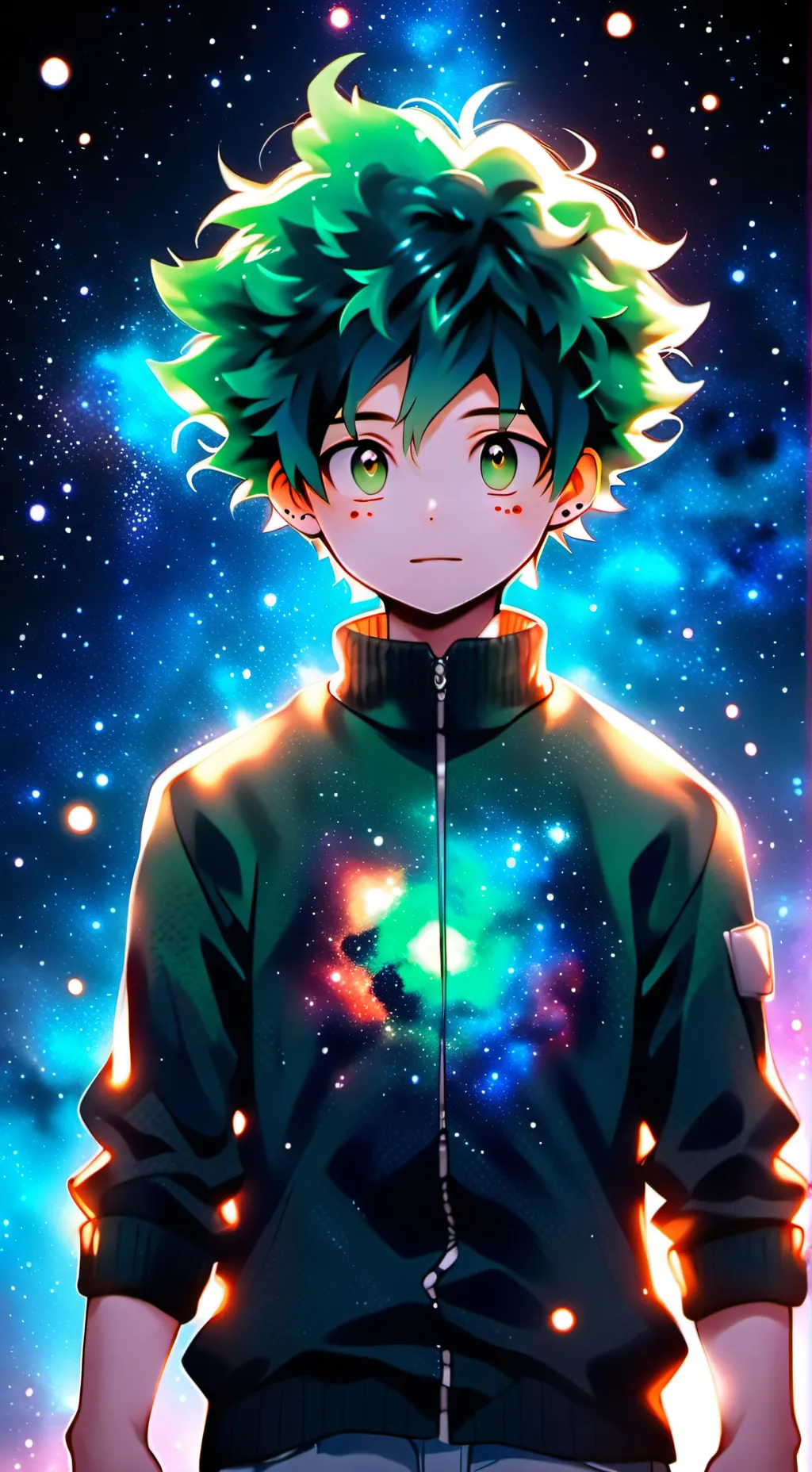 ai character: Deku background