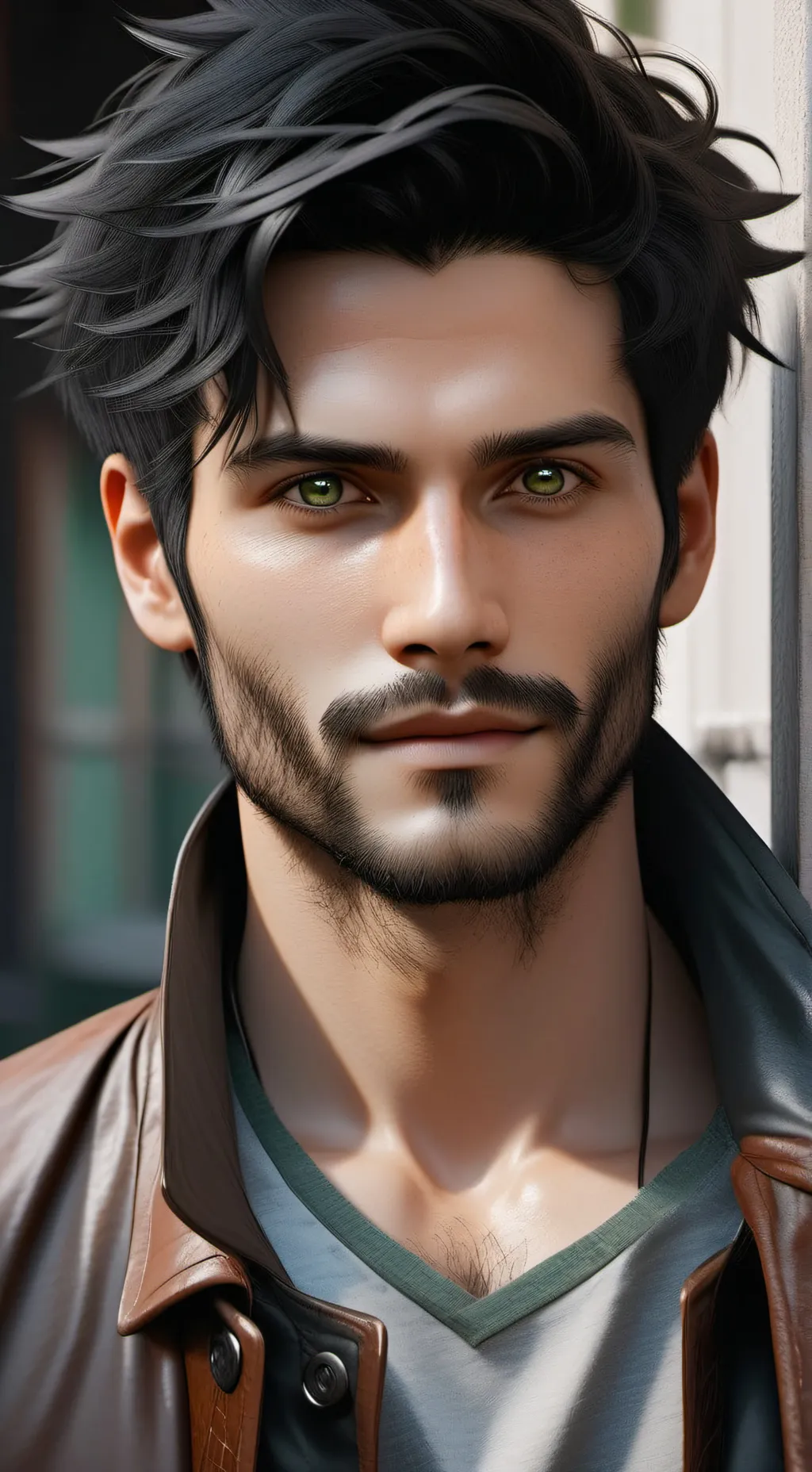 ai character: Xavier  background