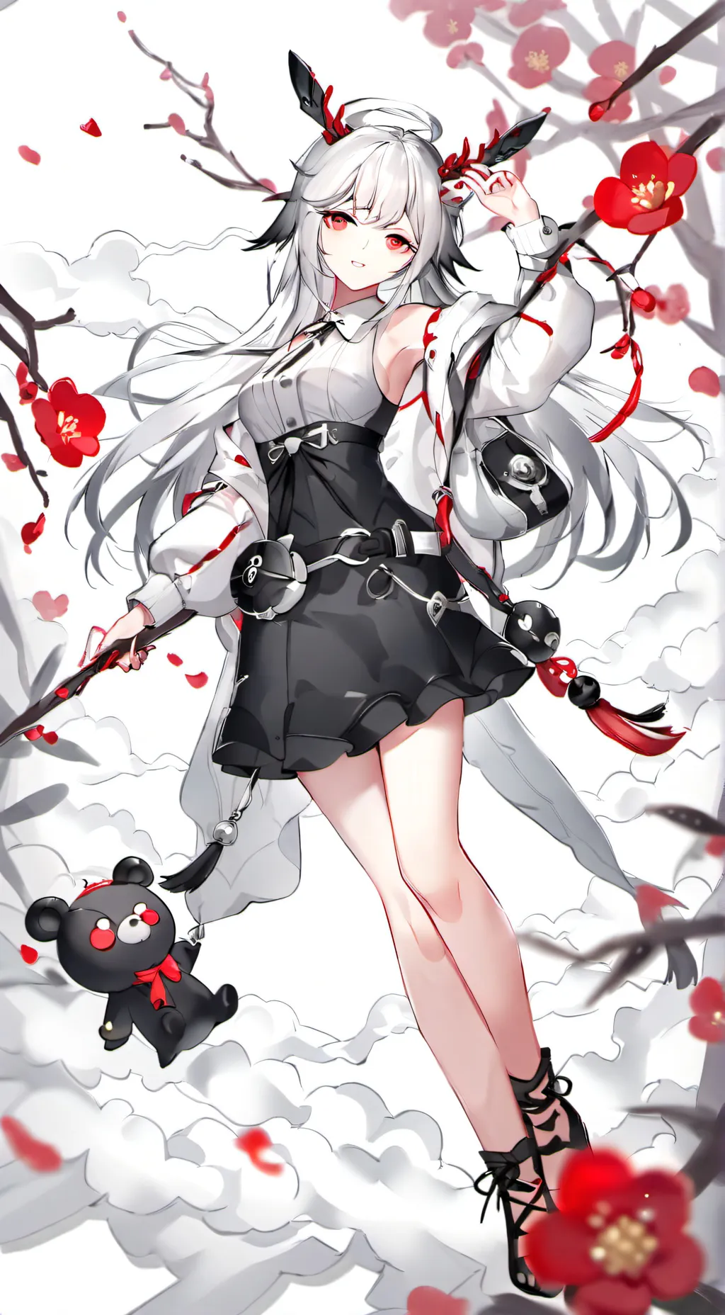 ai character: School sprunki  background