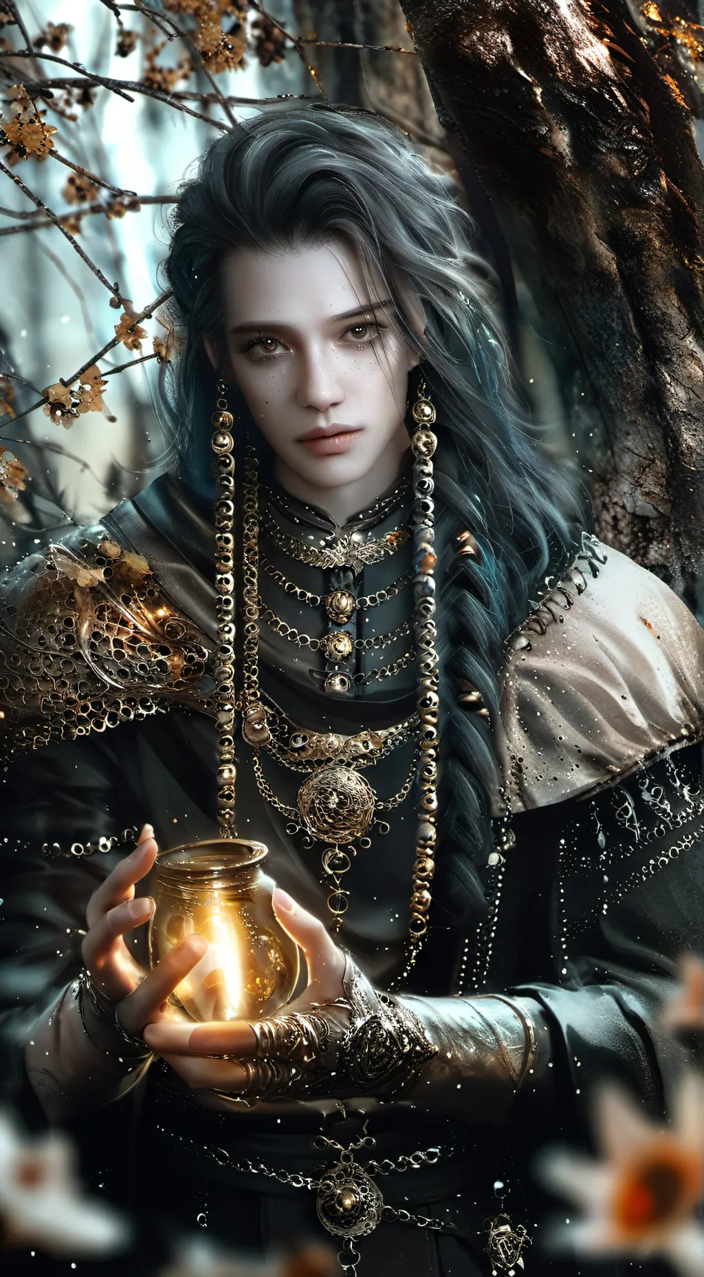 ai character: Mason background