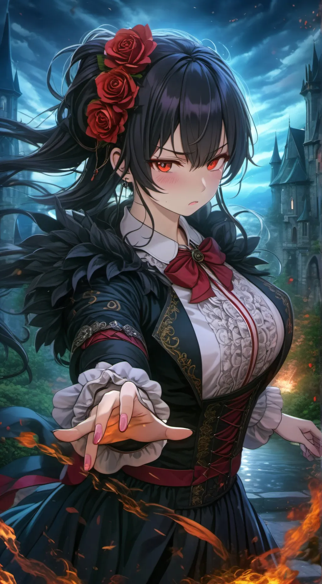 ai character: Yuka background