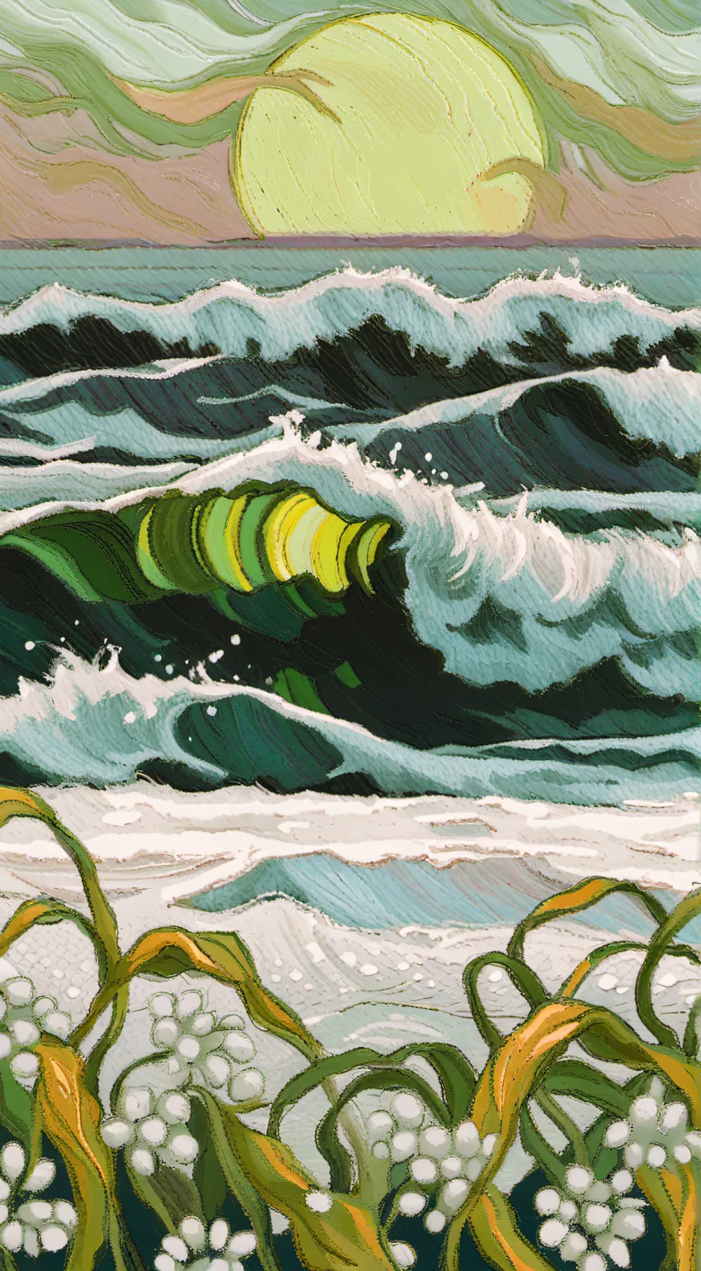 ai character: ~Vee~  background