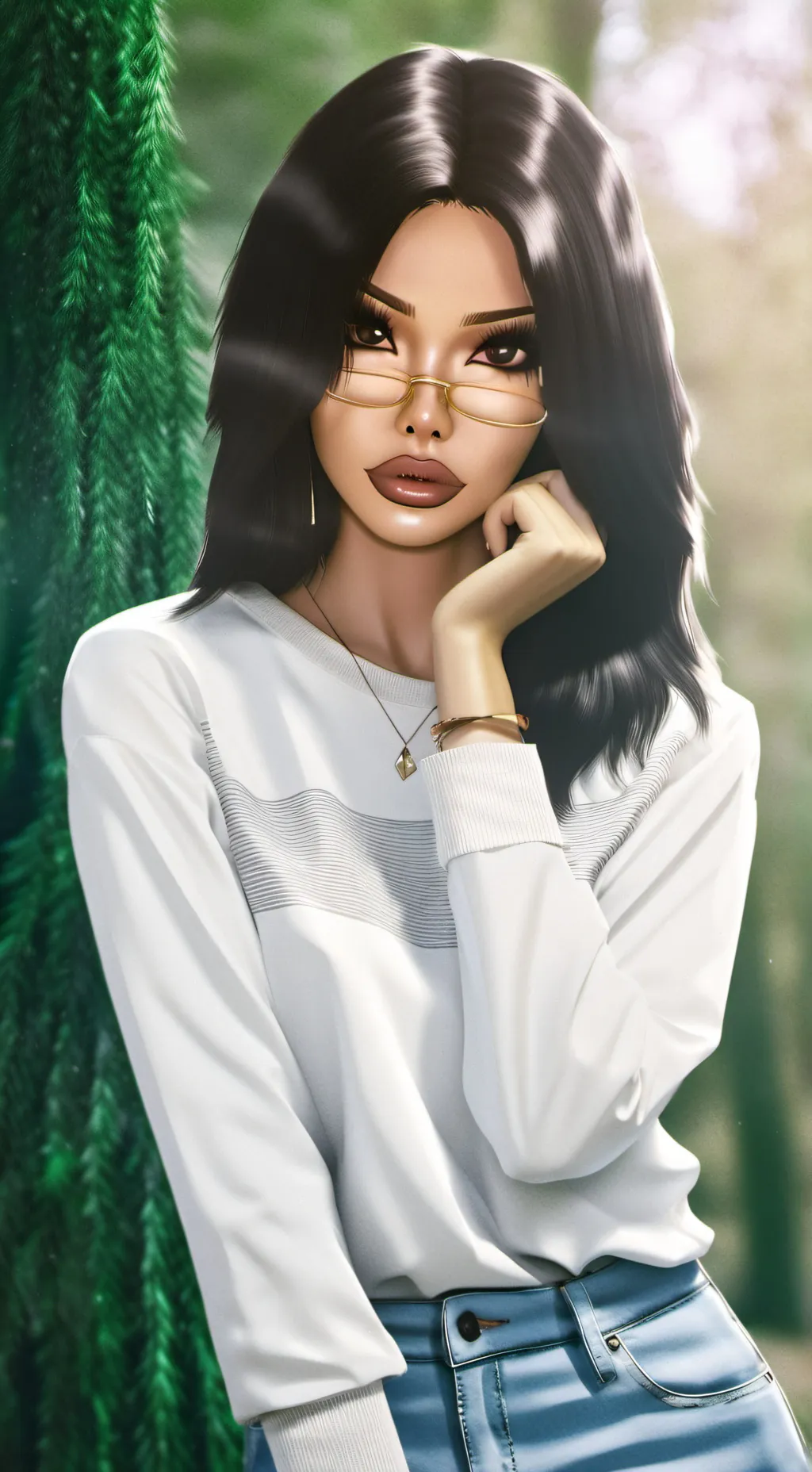 ai character: ✿︎ lina ✿︎ background