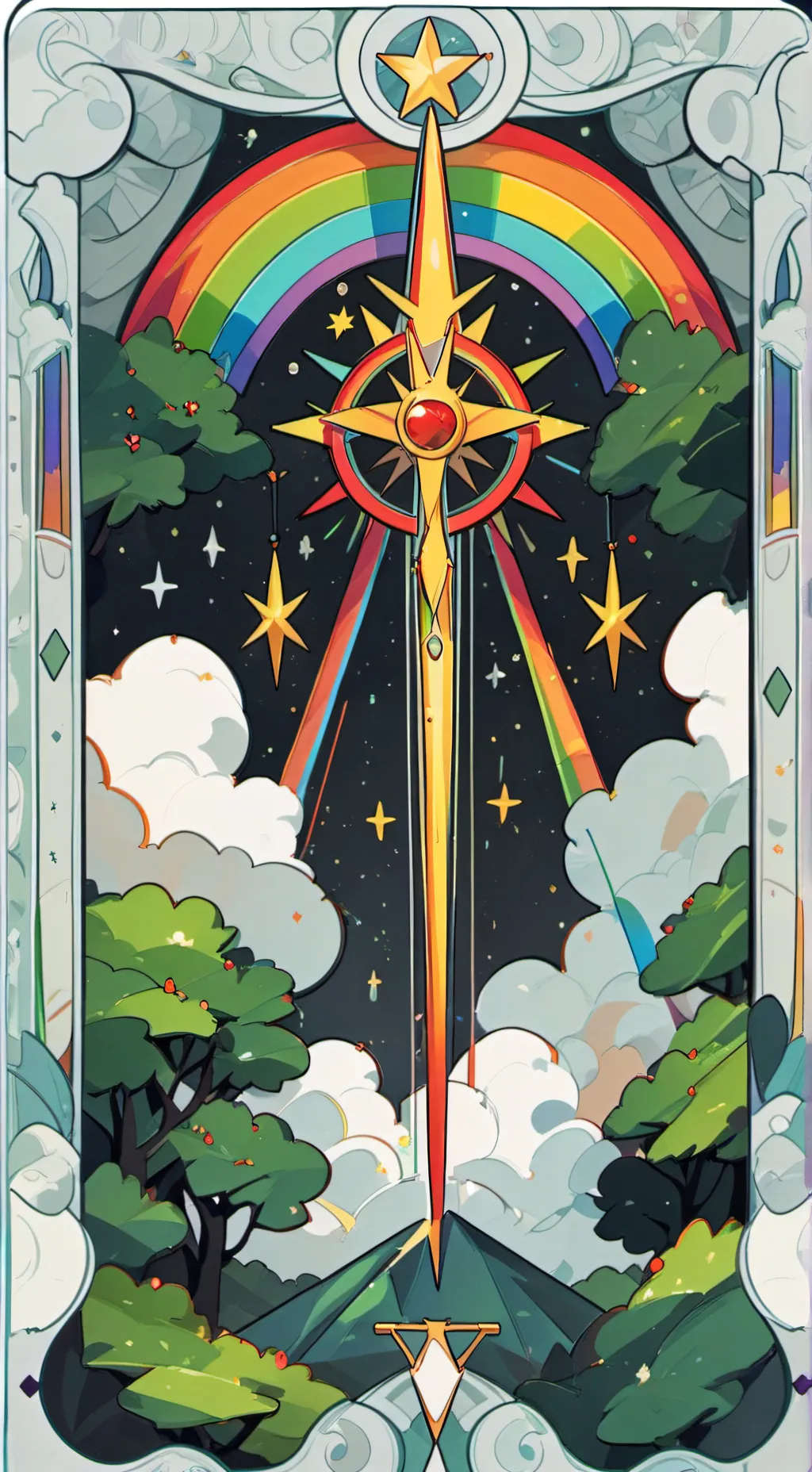 ai character: The Uniers Pride! background