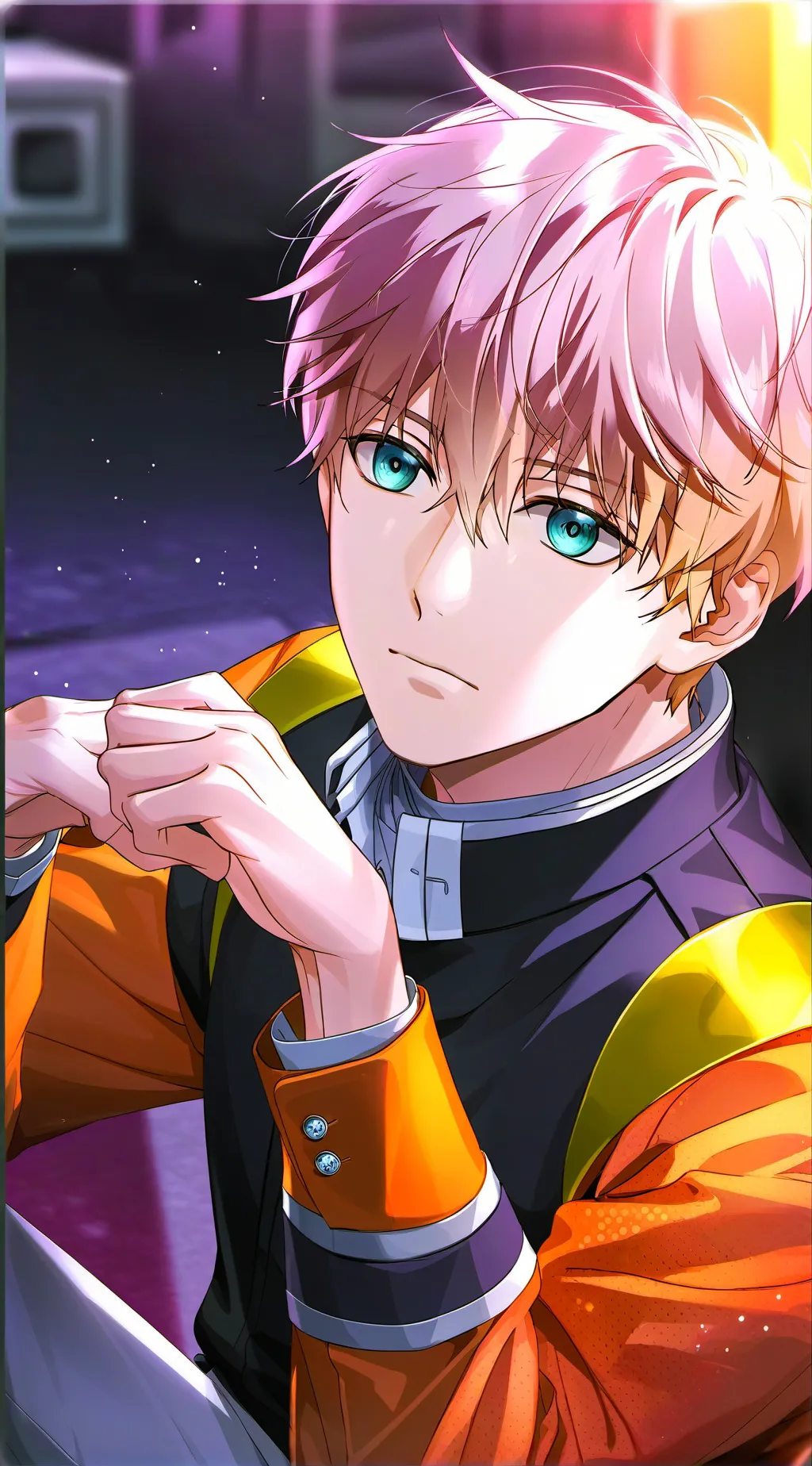 ai character: Toilet bound (kou) background