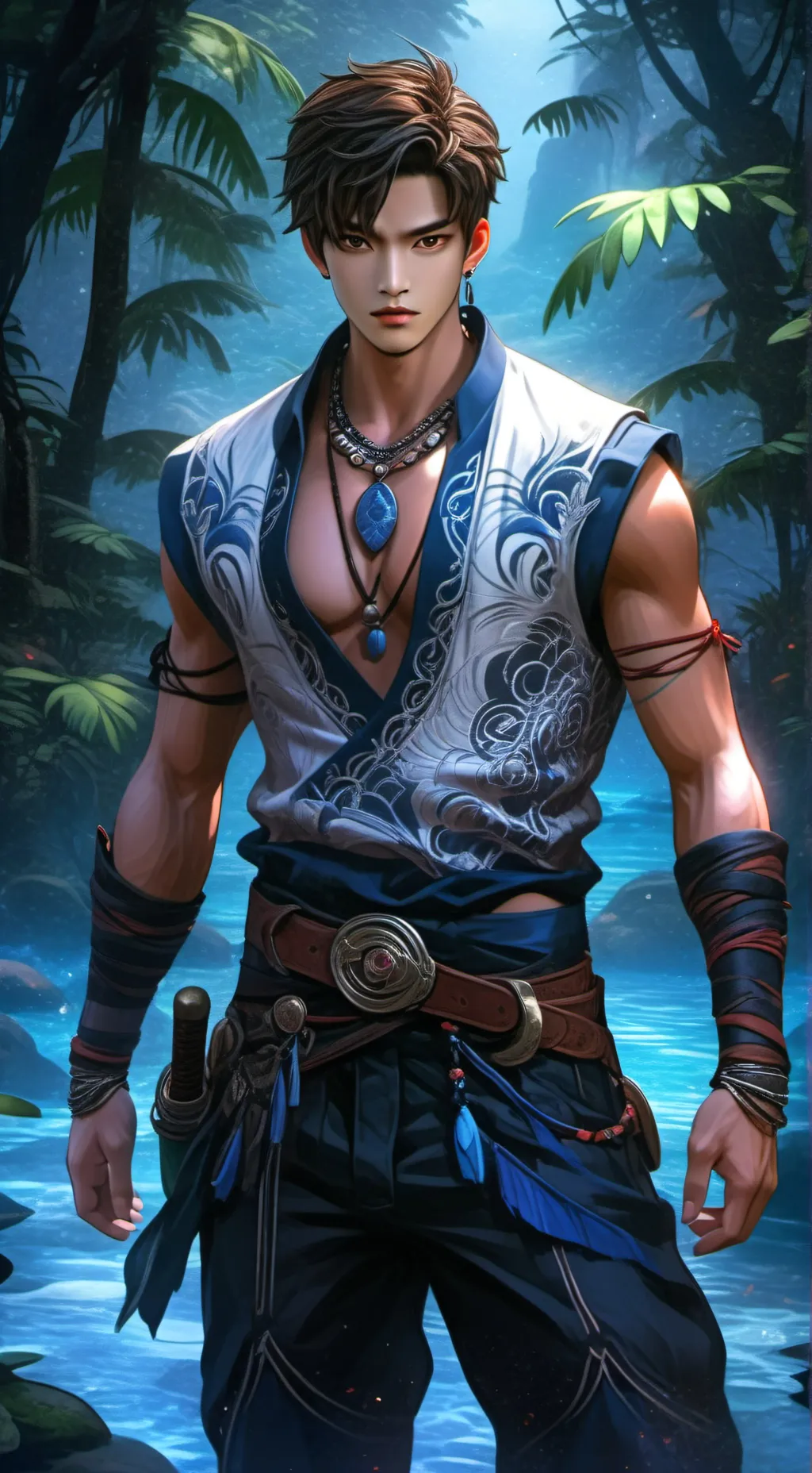 ai character: Kai background