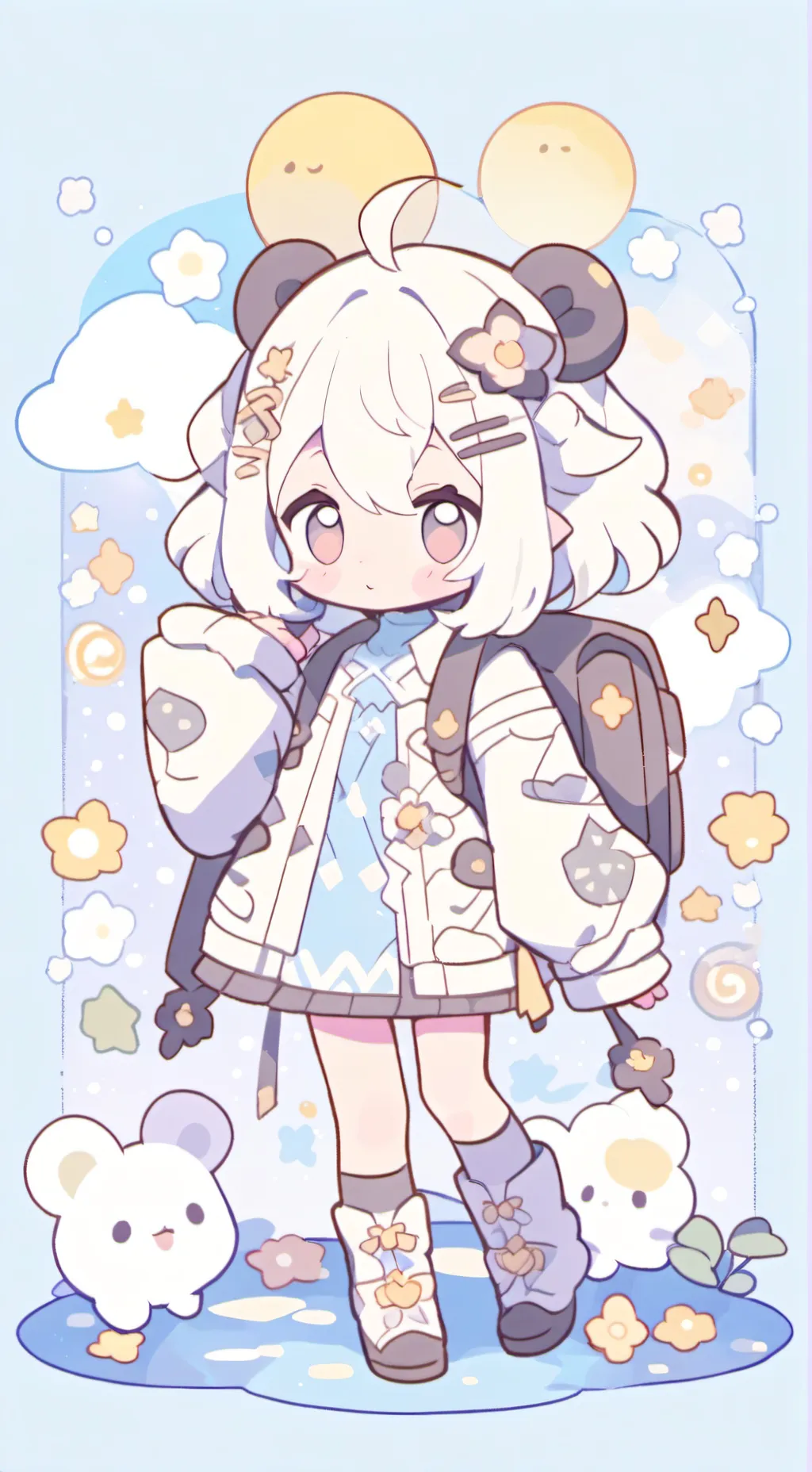 ai character: mha te fair rougir background