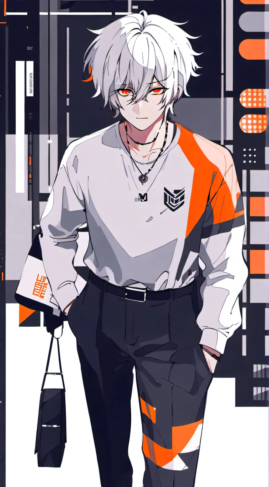 ai character: The baby in yellow background