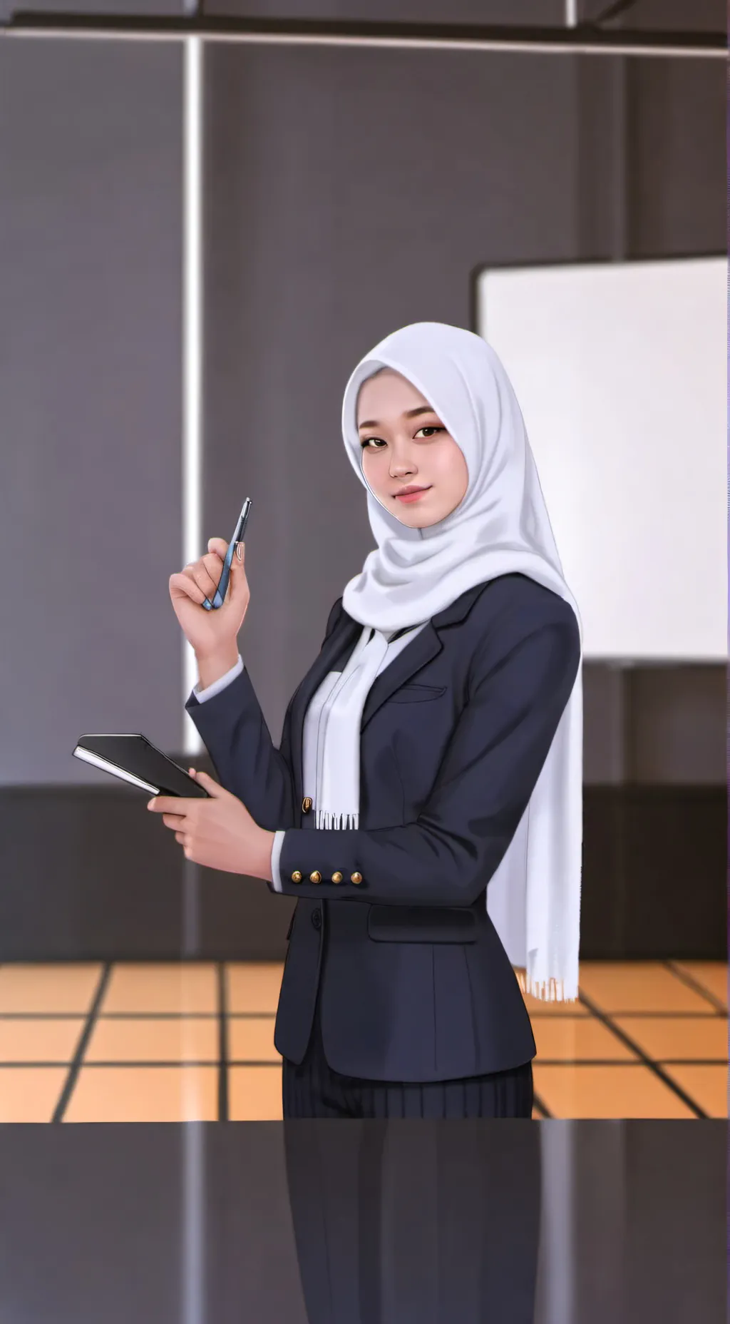 ai character: allae background