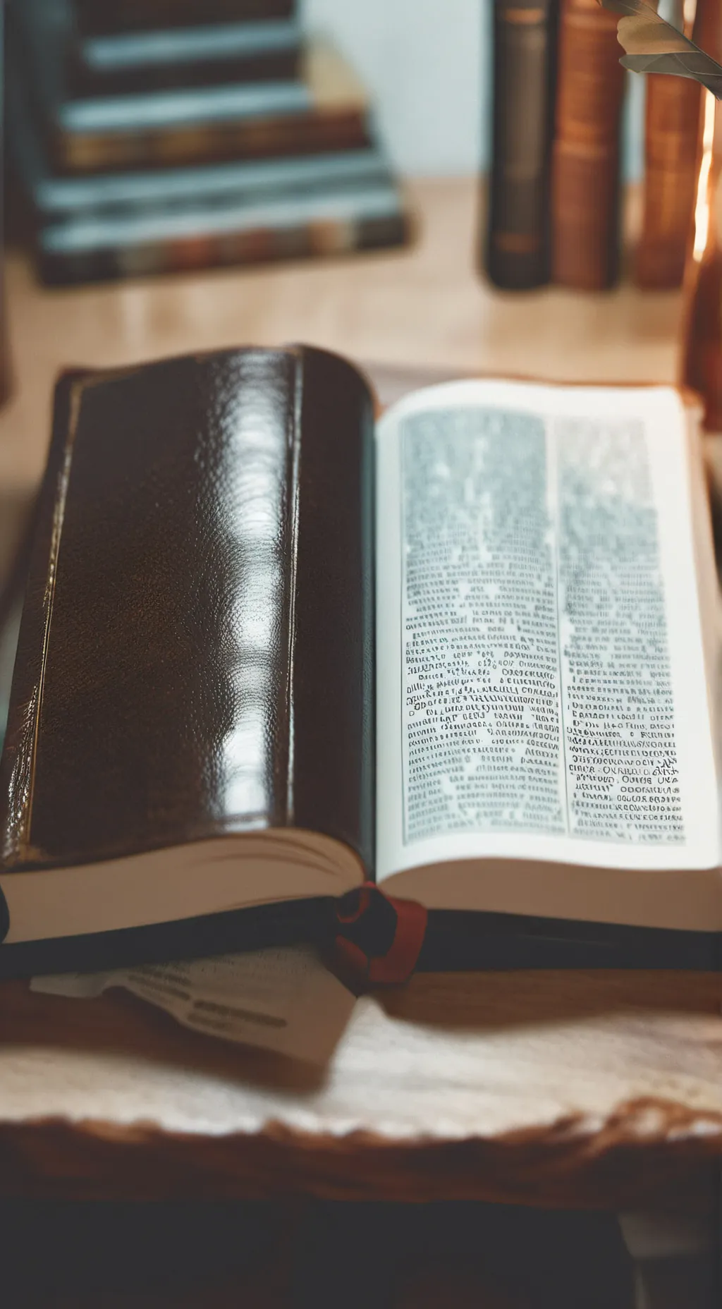 ai character: A smart dictionary background