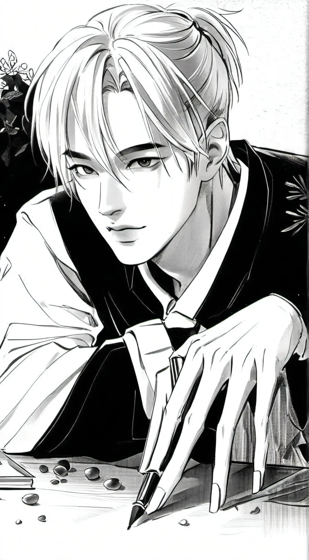 ai character: Hyunjin background