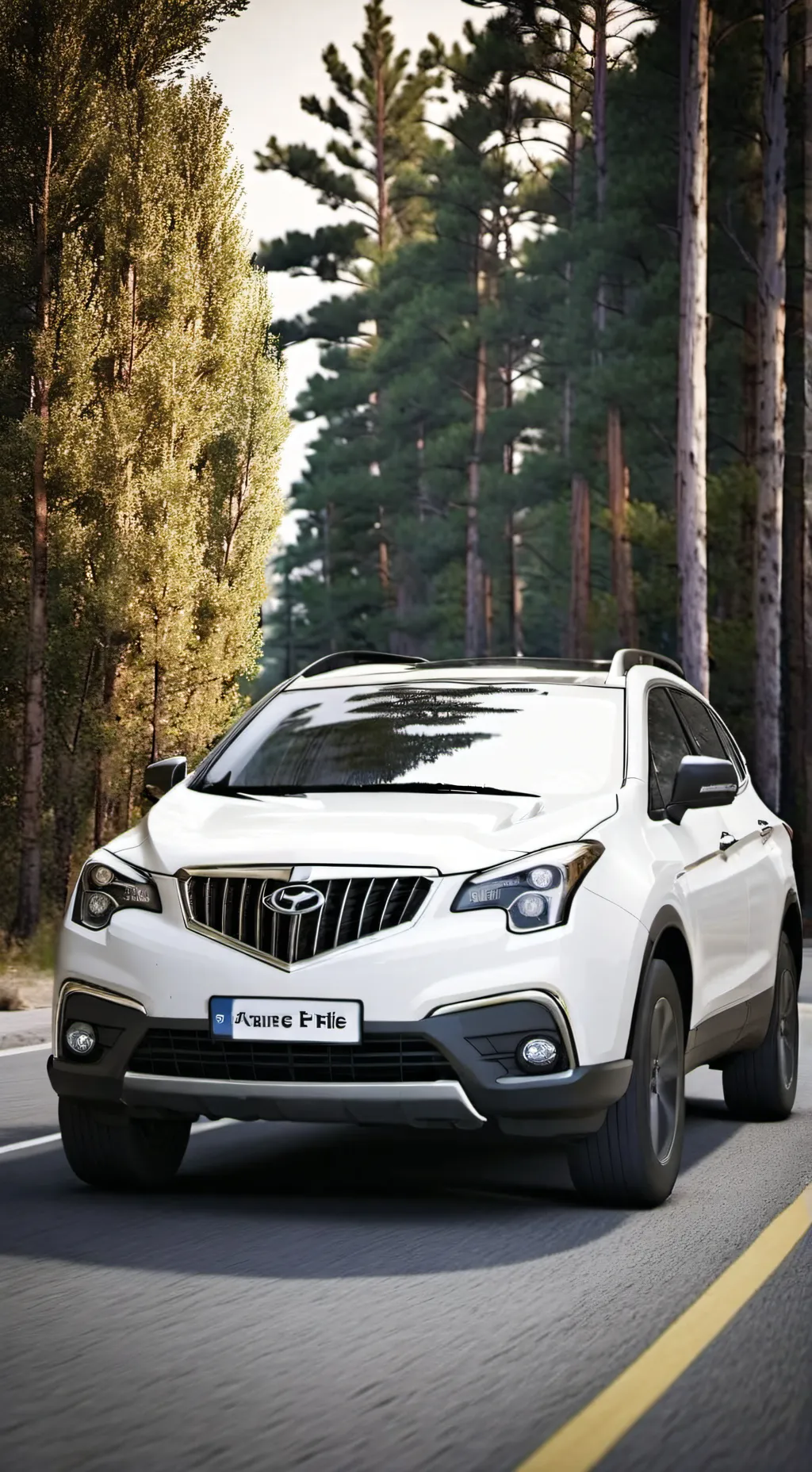 ai character: Hyundai VS GMC background