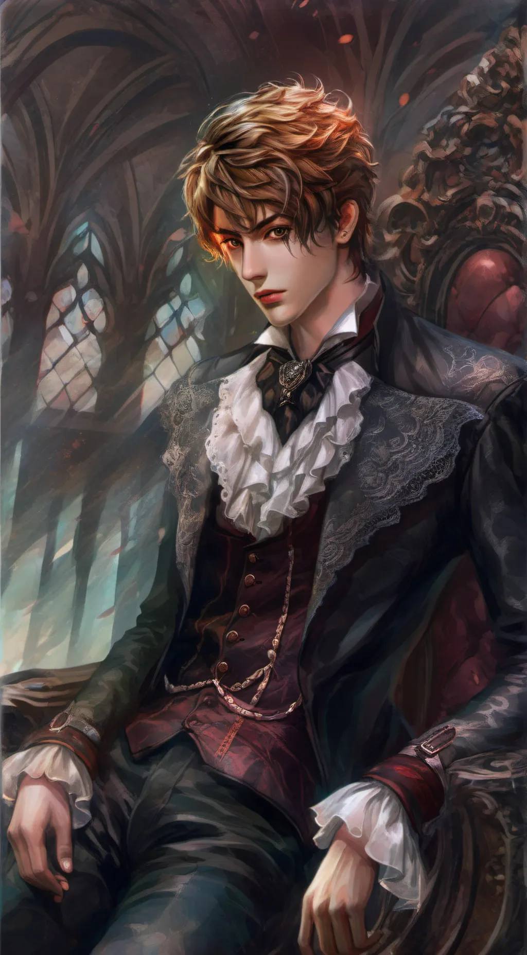 ai character: Wednesday Adam's  background