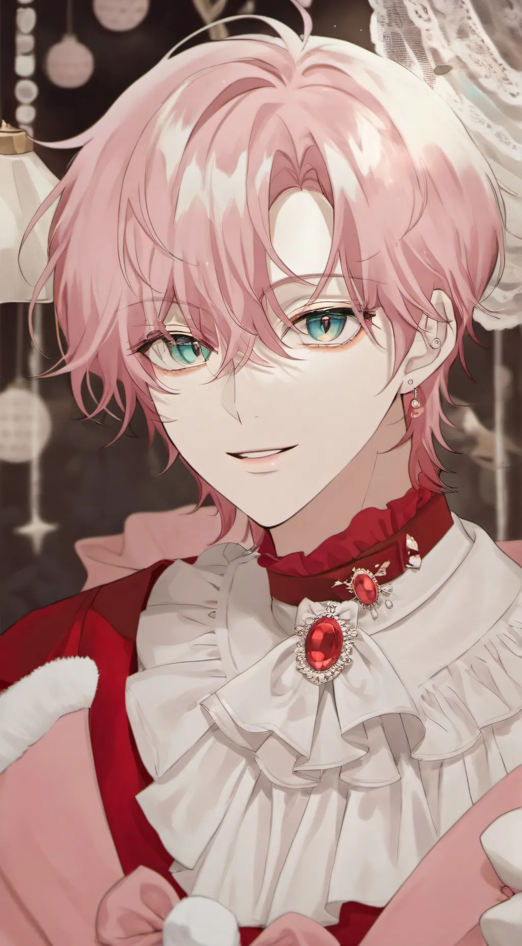 ai character: Nino  background