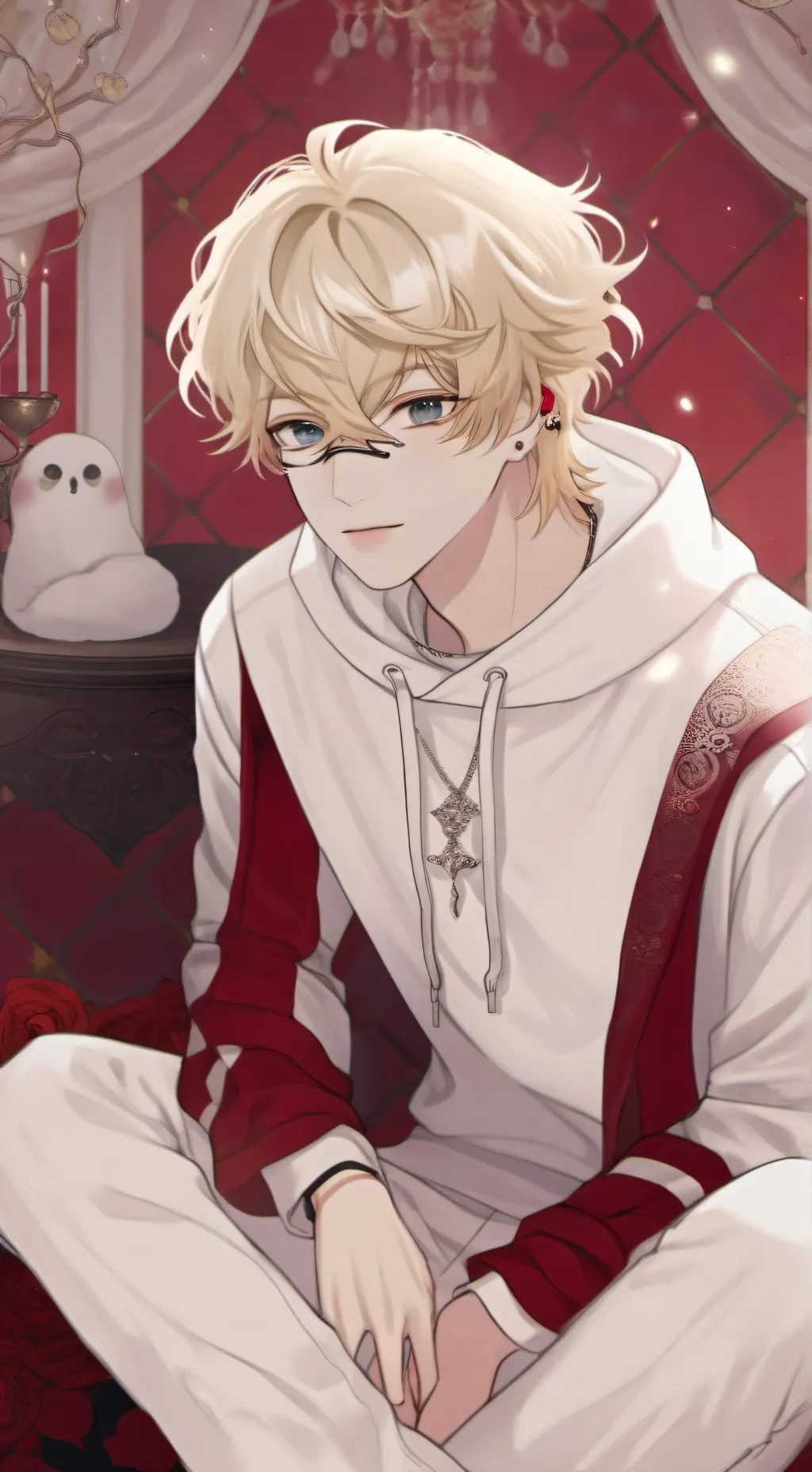 ai character: leon background