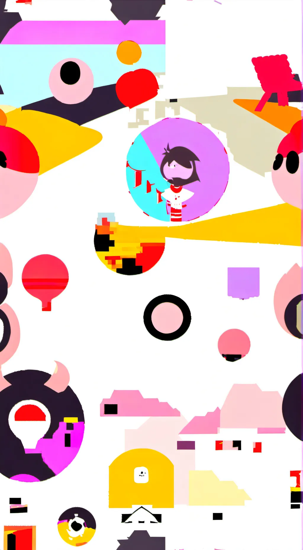 ai character: Candie! background