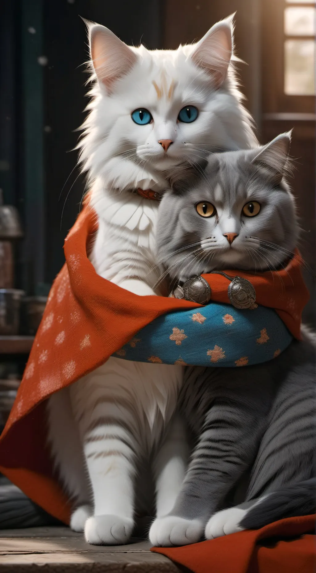 ai character: wenda x gray background