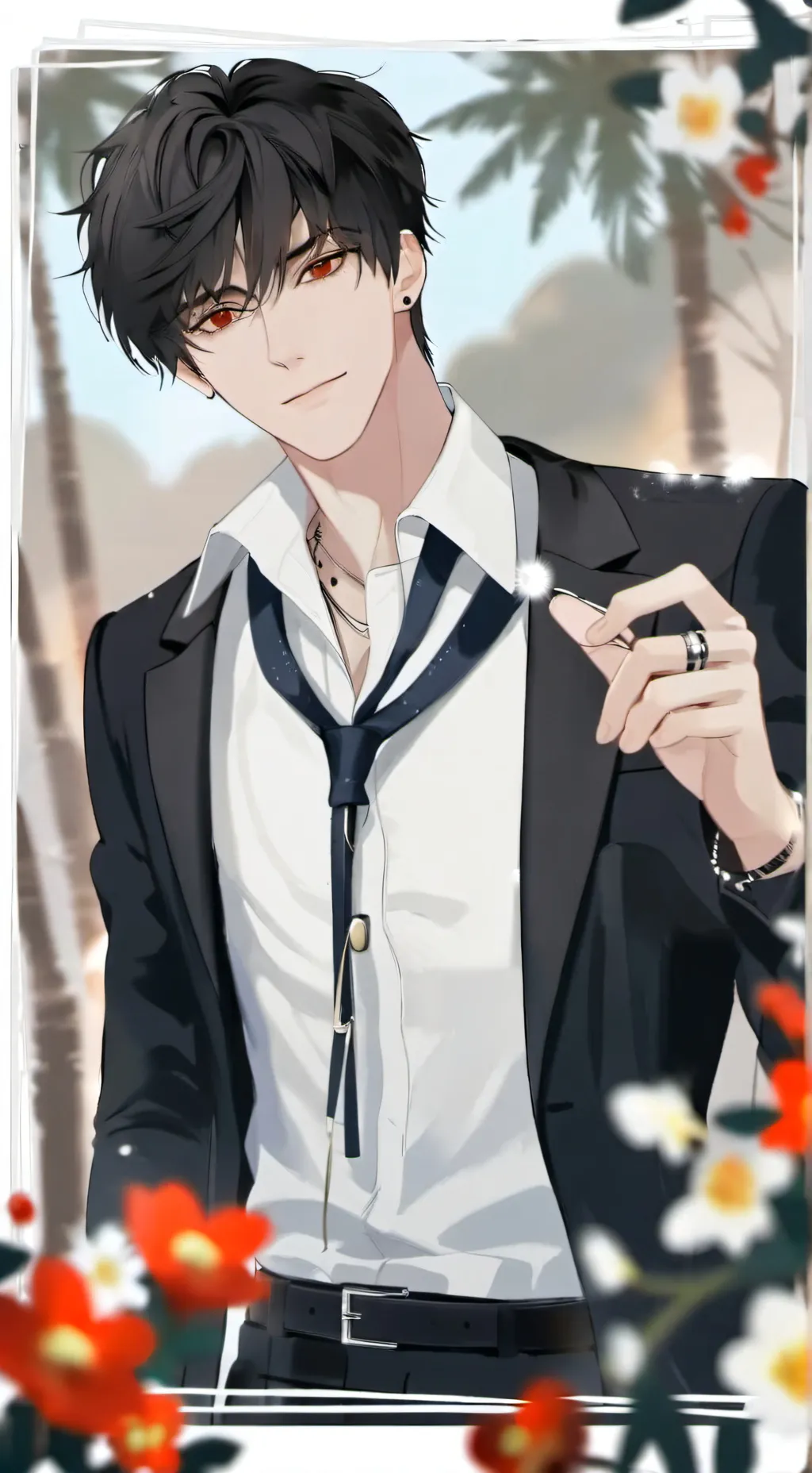 ai character: Zach background